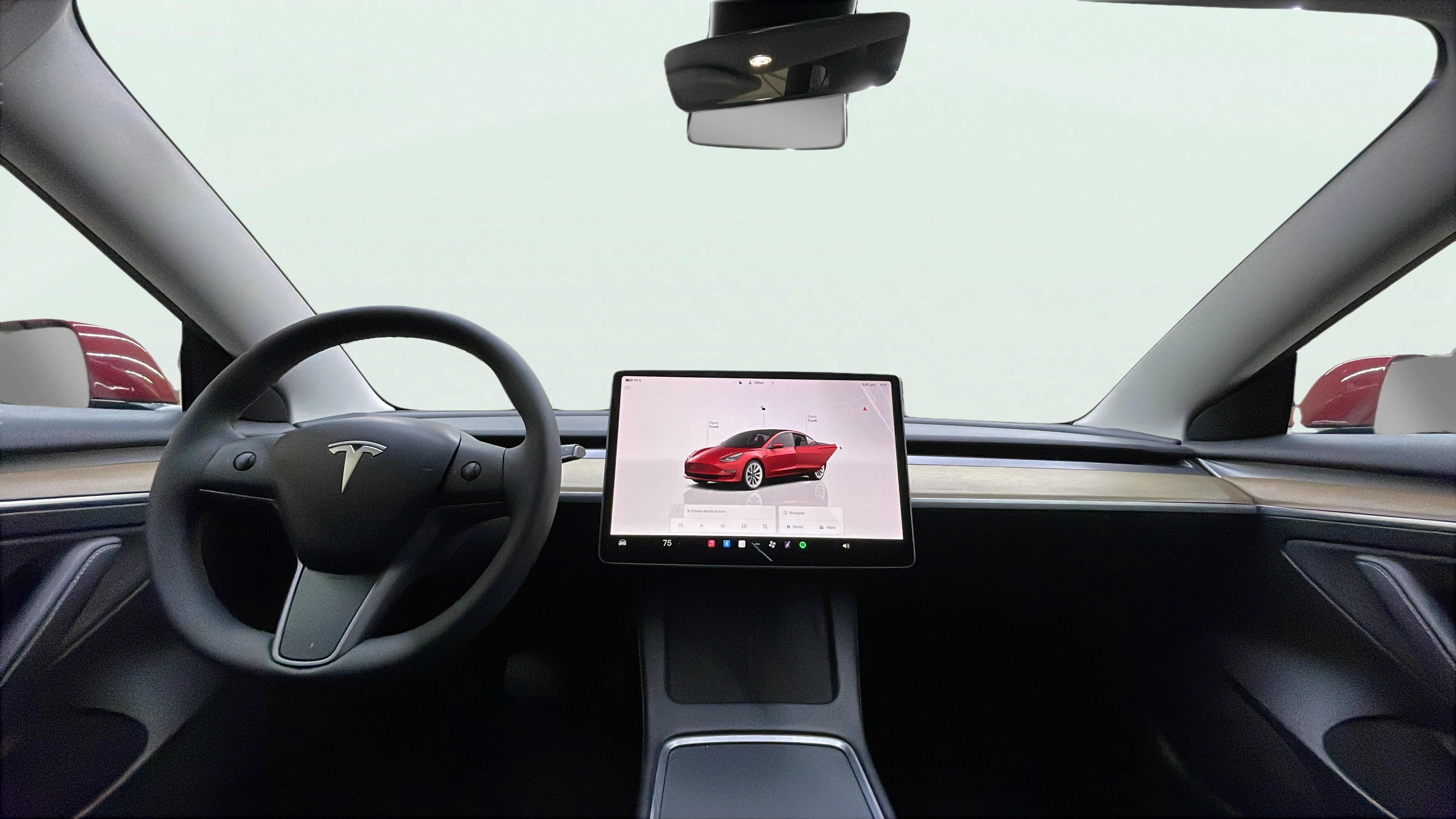 Vehicle interior 360 preview