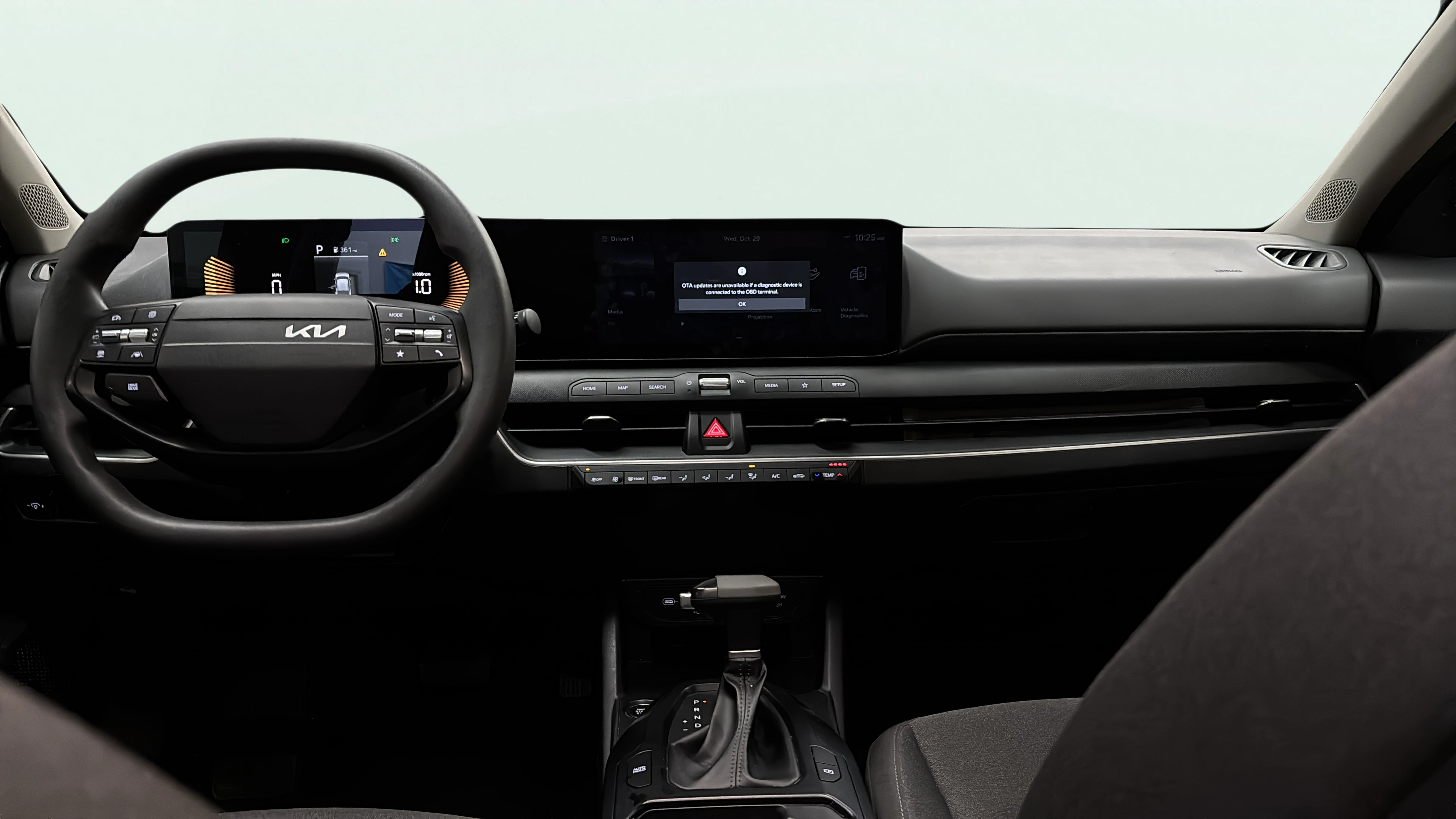 Vehicle interior 360 preview