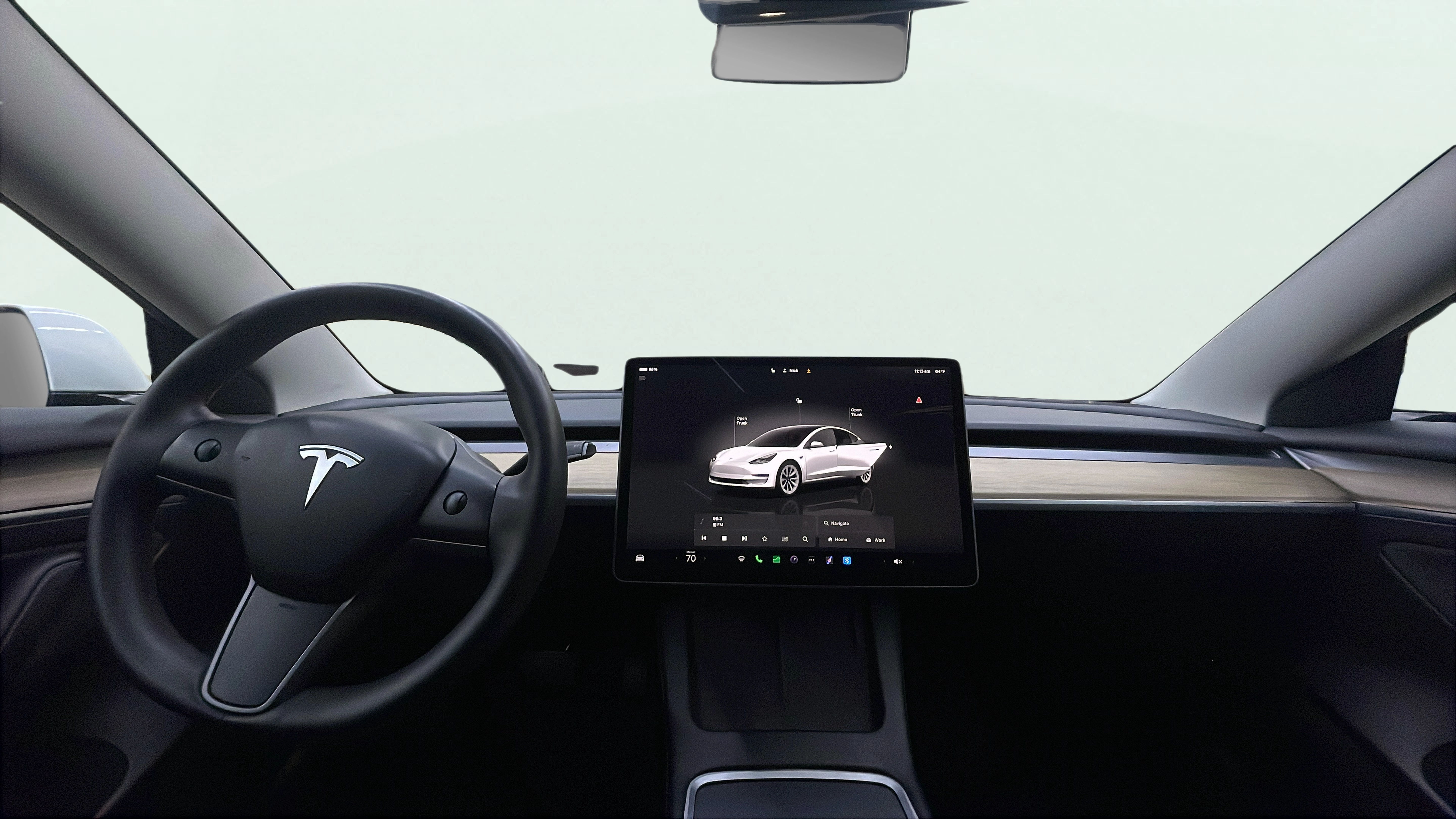 Vehicle interior 360 preview