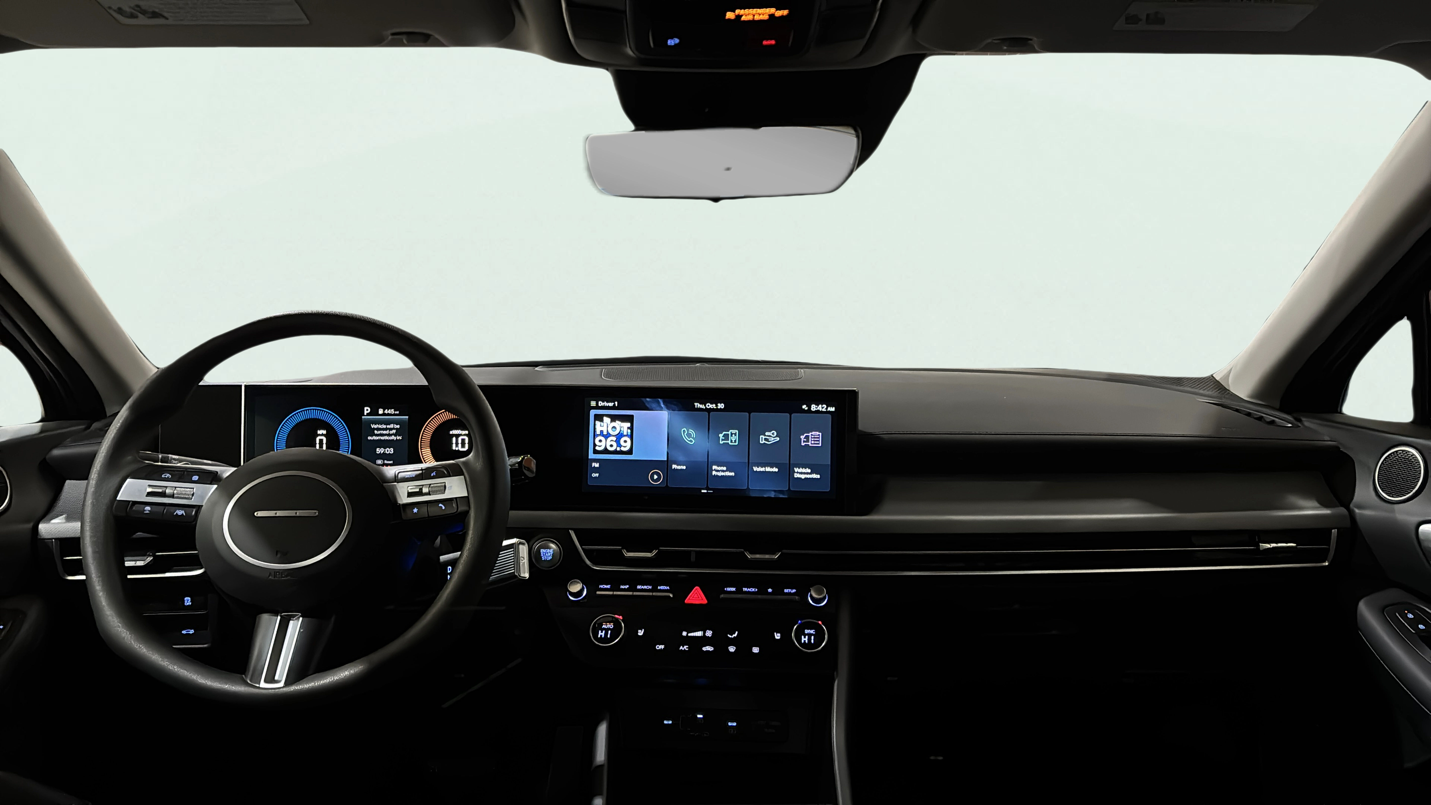 Vehicle interior 360 preview