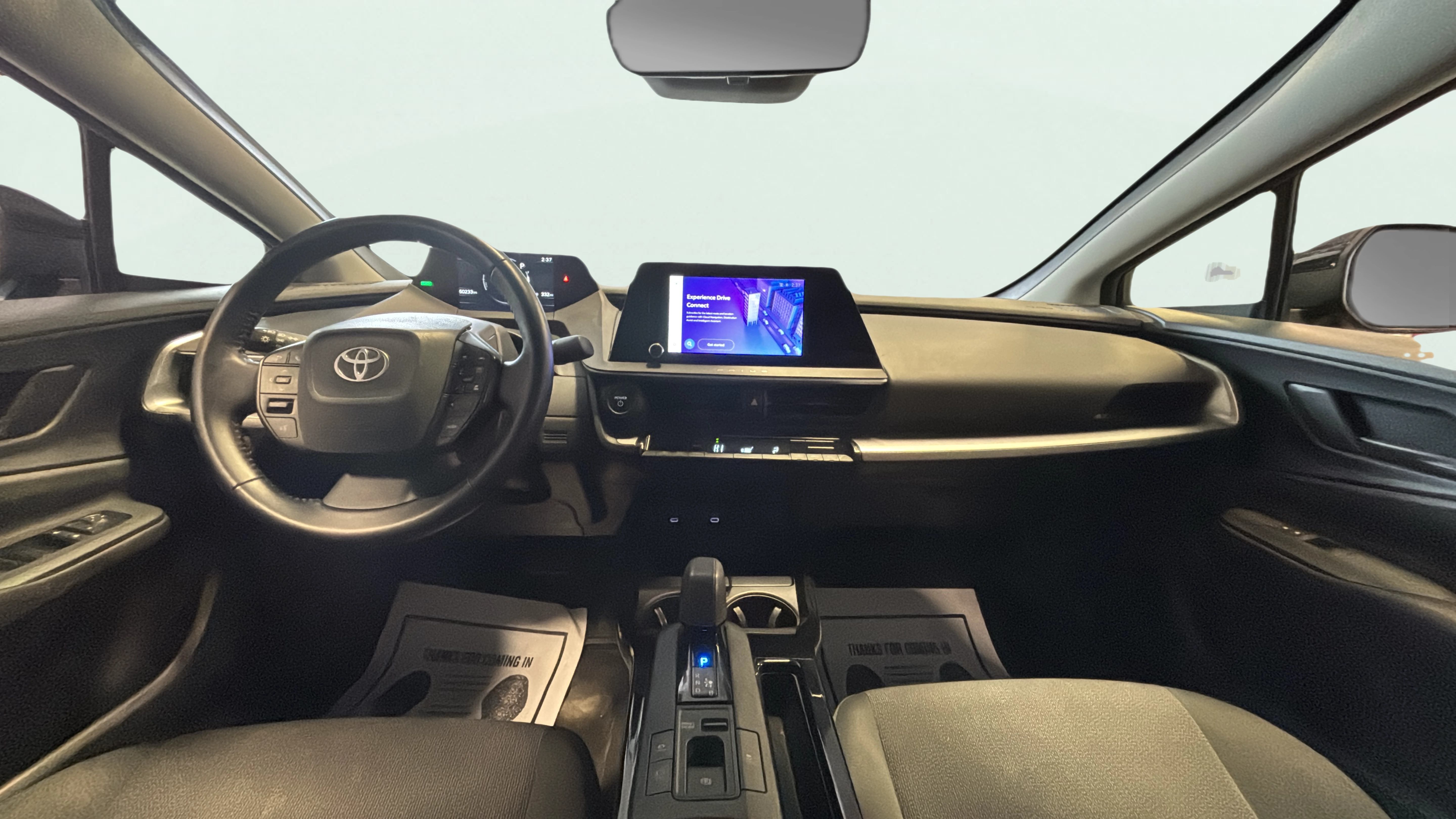 Vehicle interior 360 preview