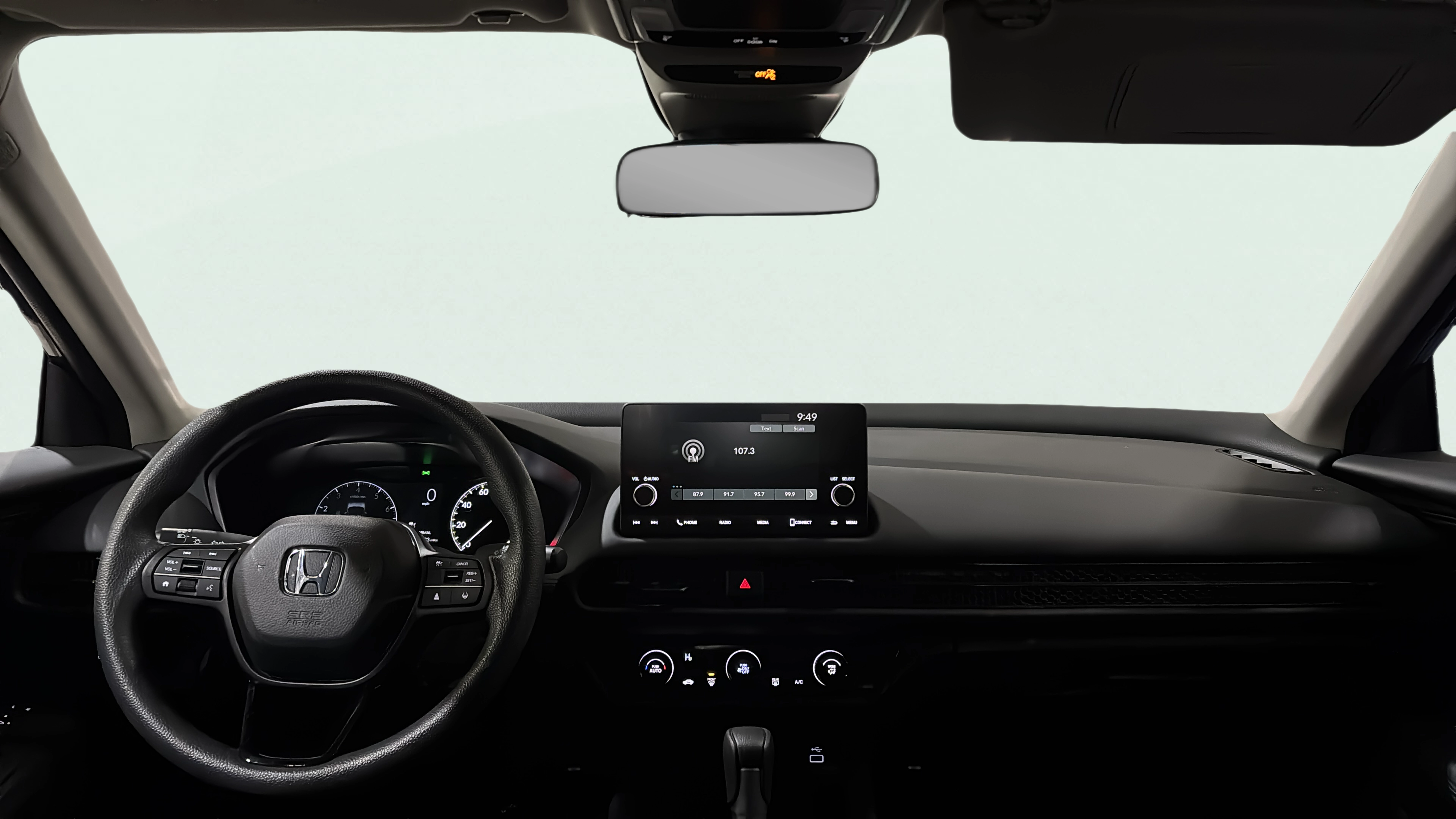 Vehicle interior 360 preview