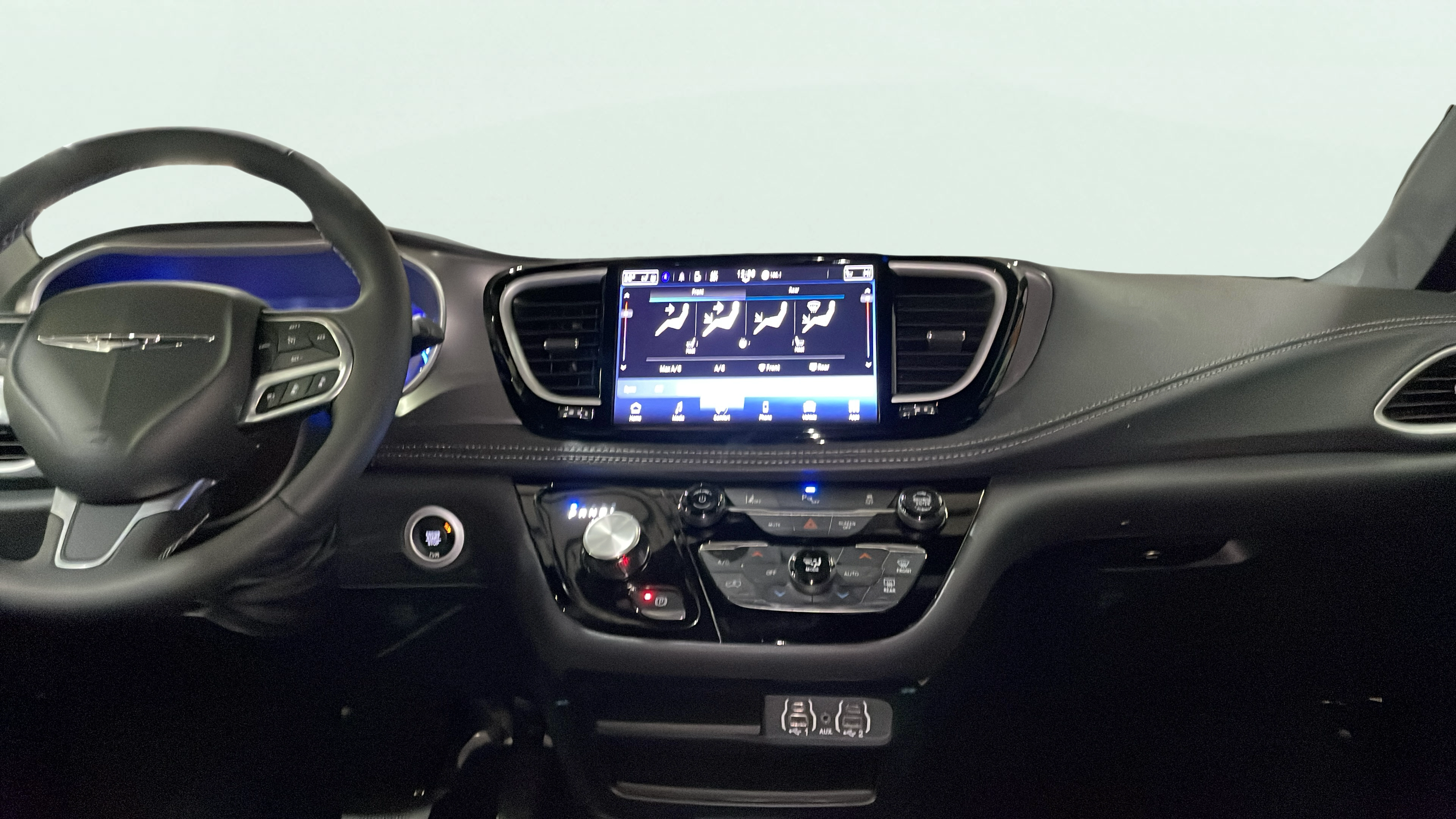 Vehicle interior 360 preview