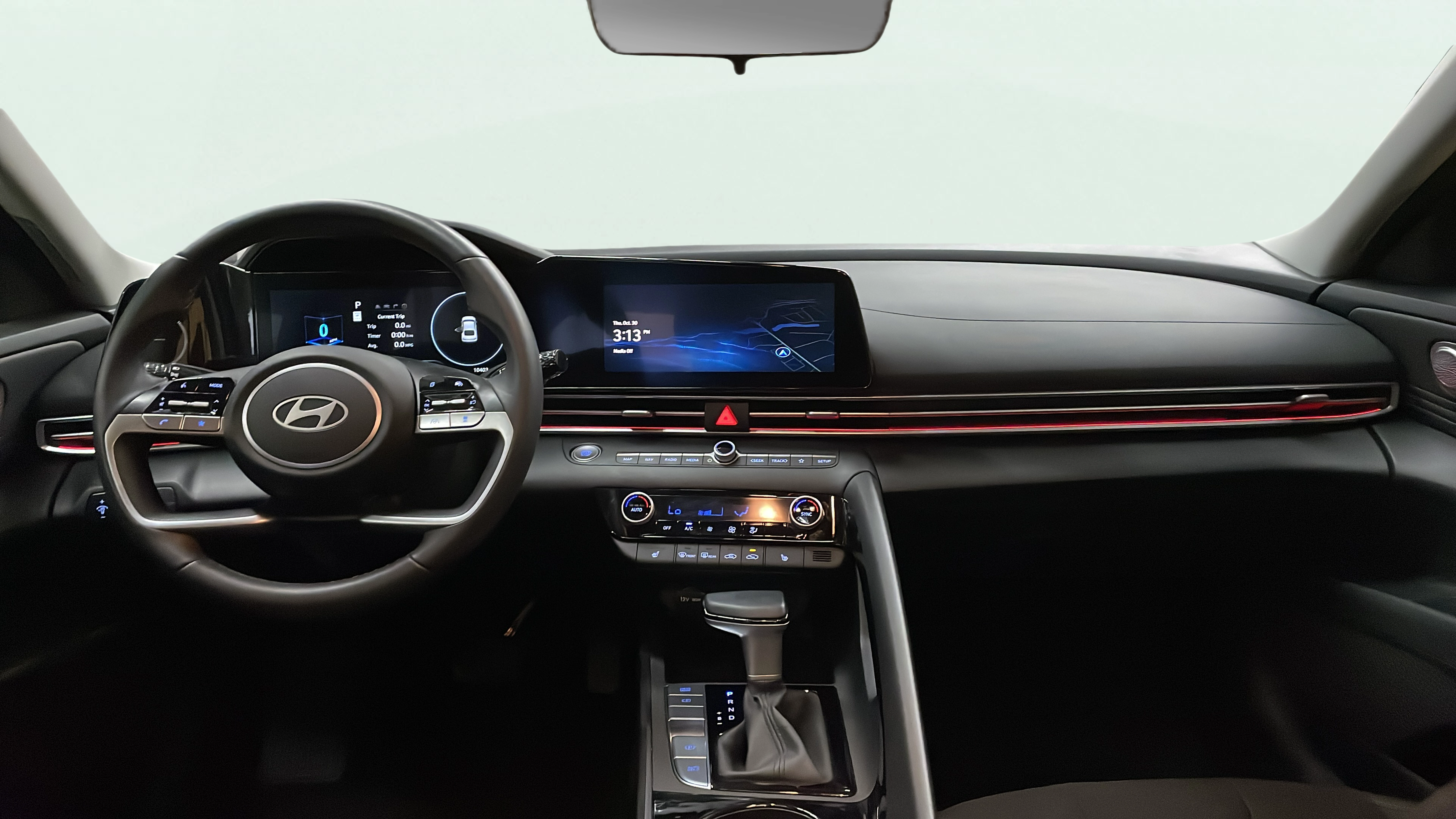 Vehicle interior 360 preview