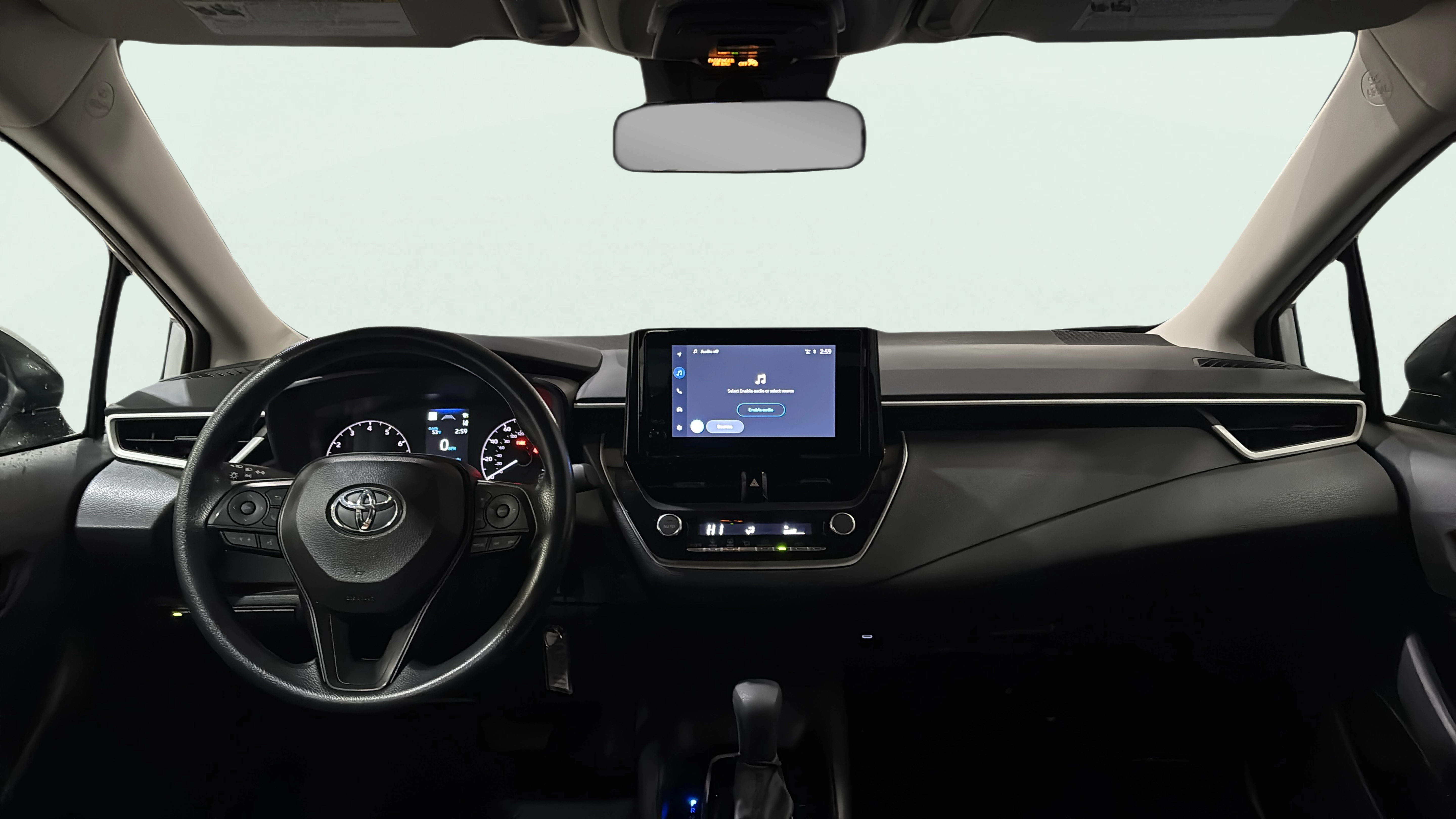 Vehicle interior 360 preview