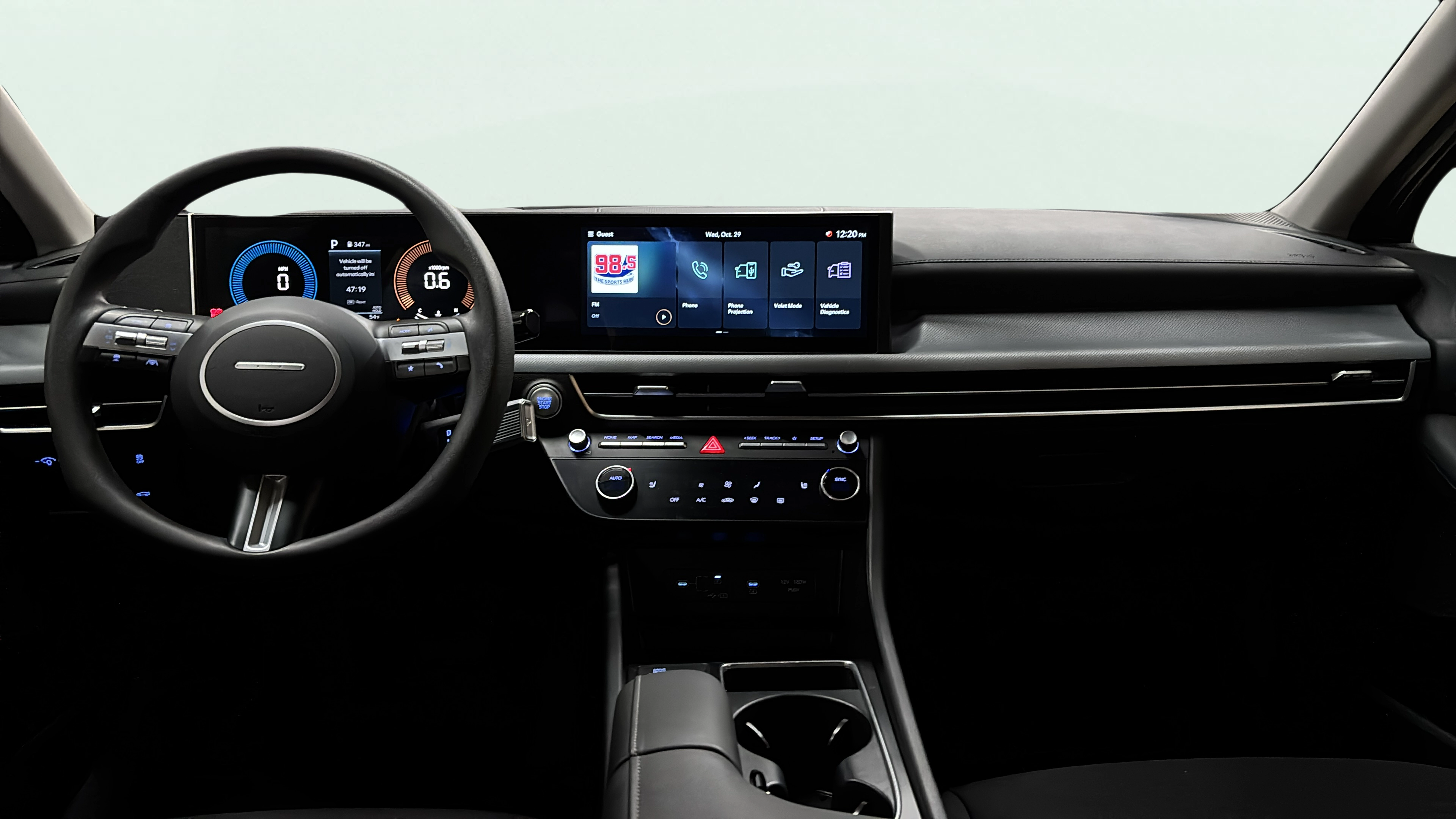 Vehicle interior 360 preview