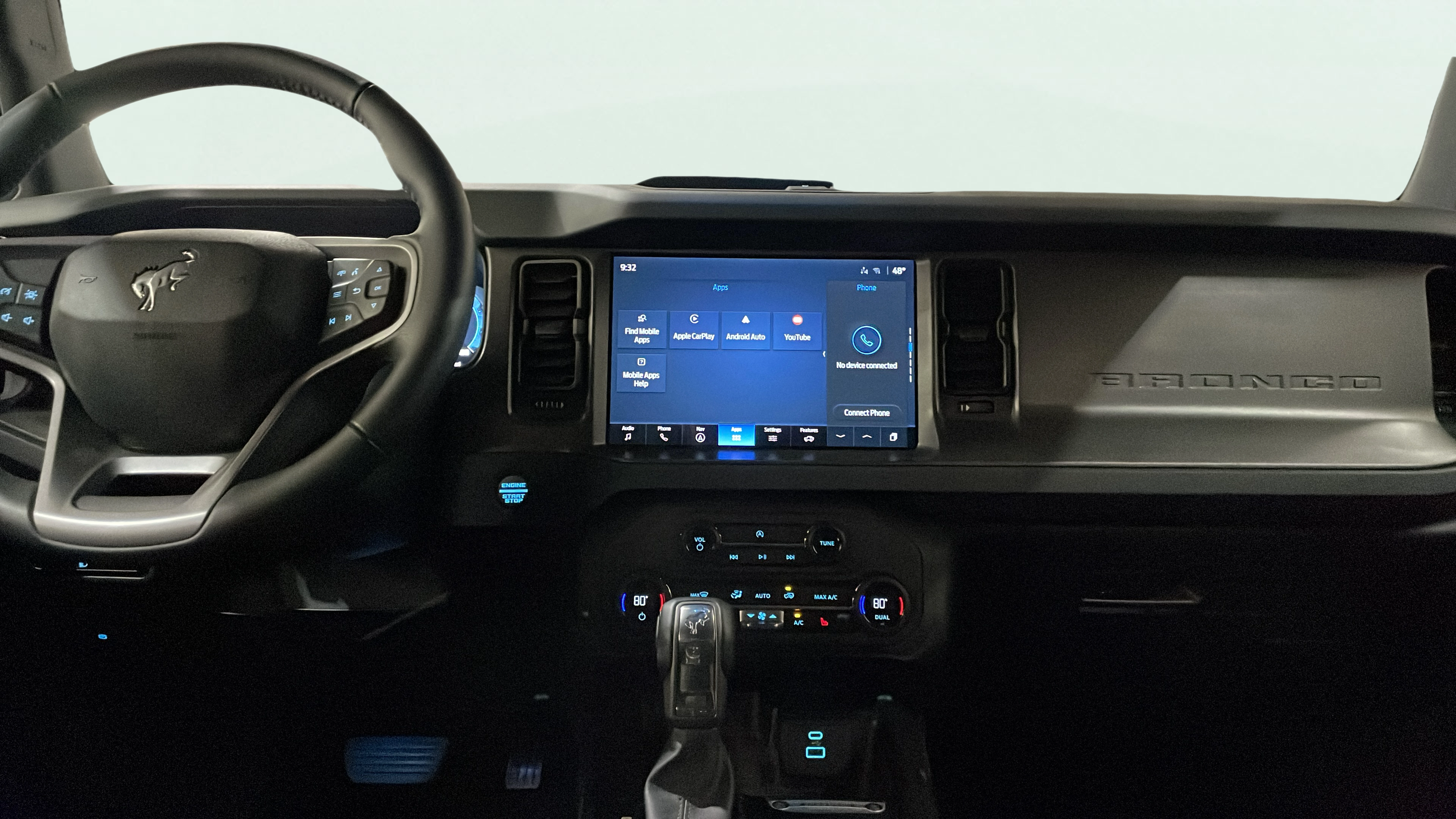 Vehicle interior 360 preview