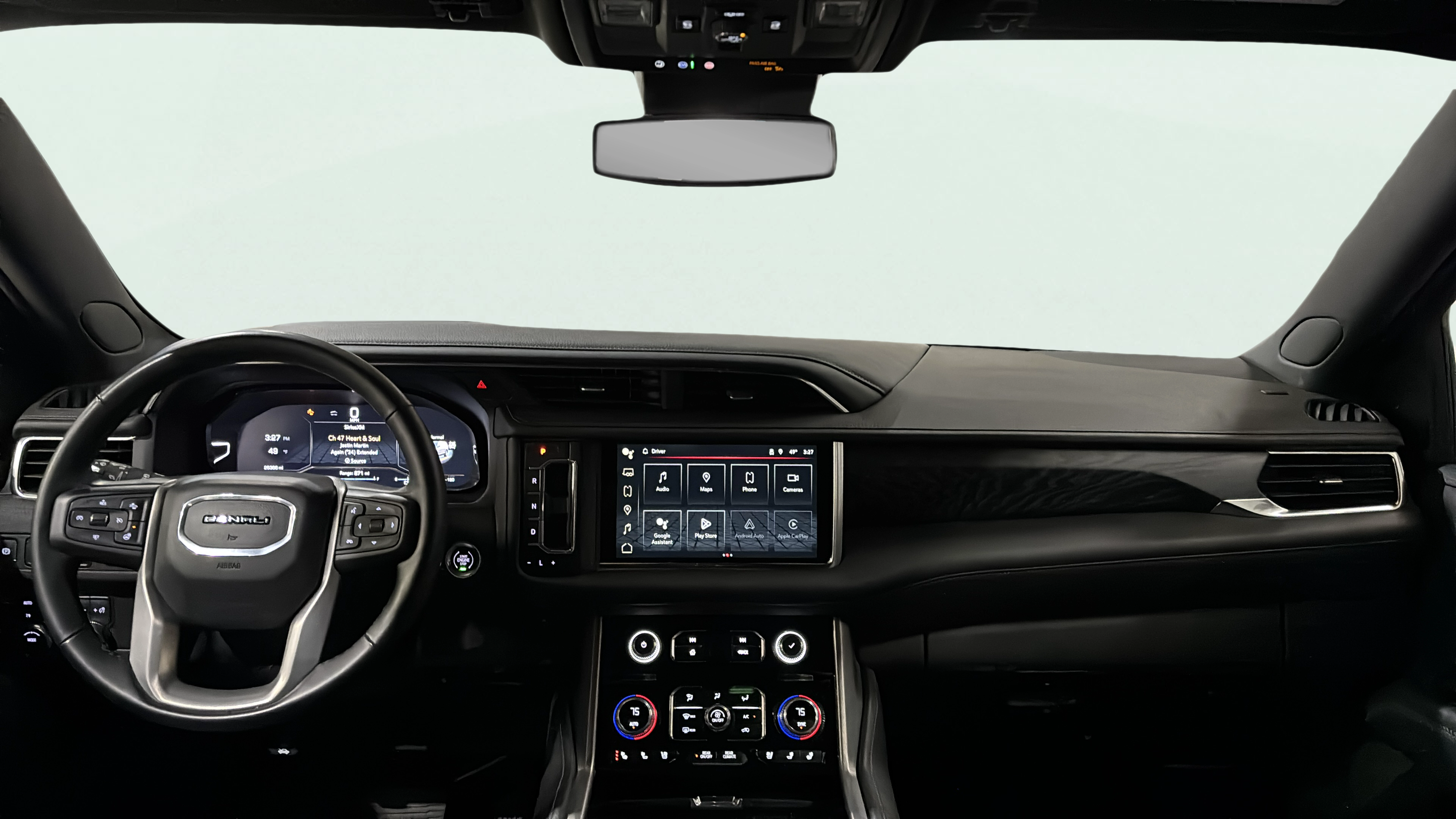 Vehicle interior 360 preview