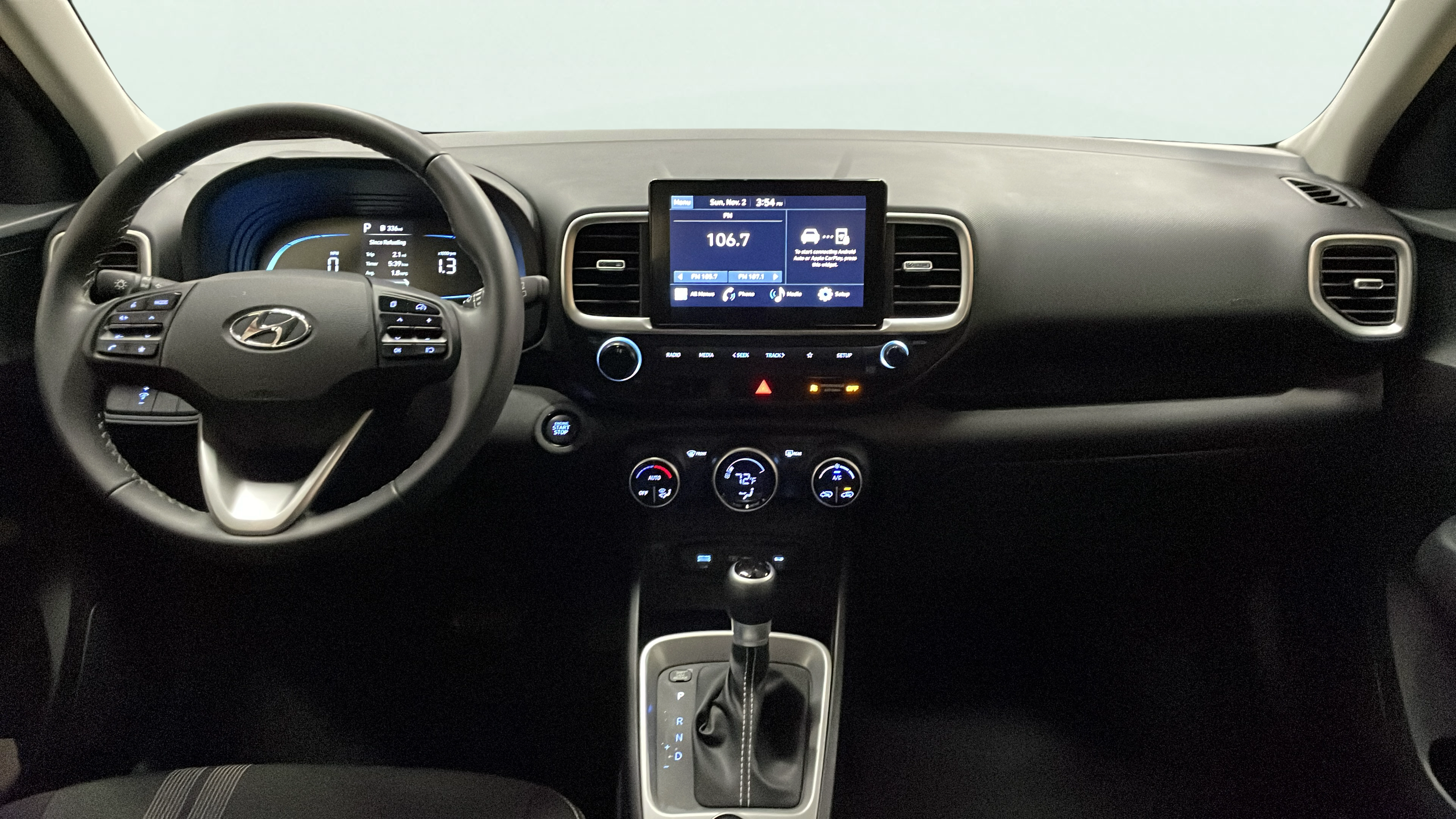 Vehicle interior 360 preview