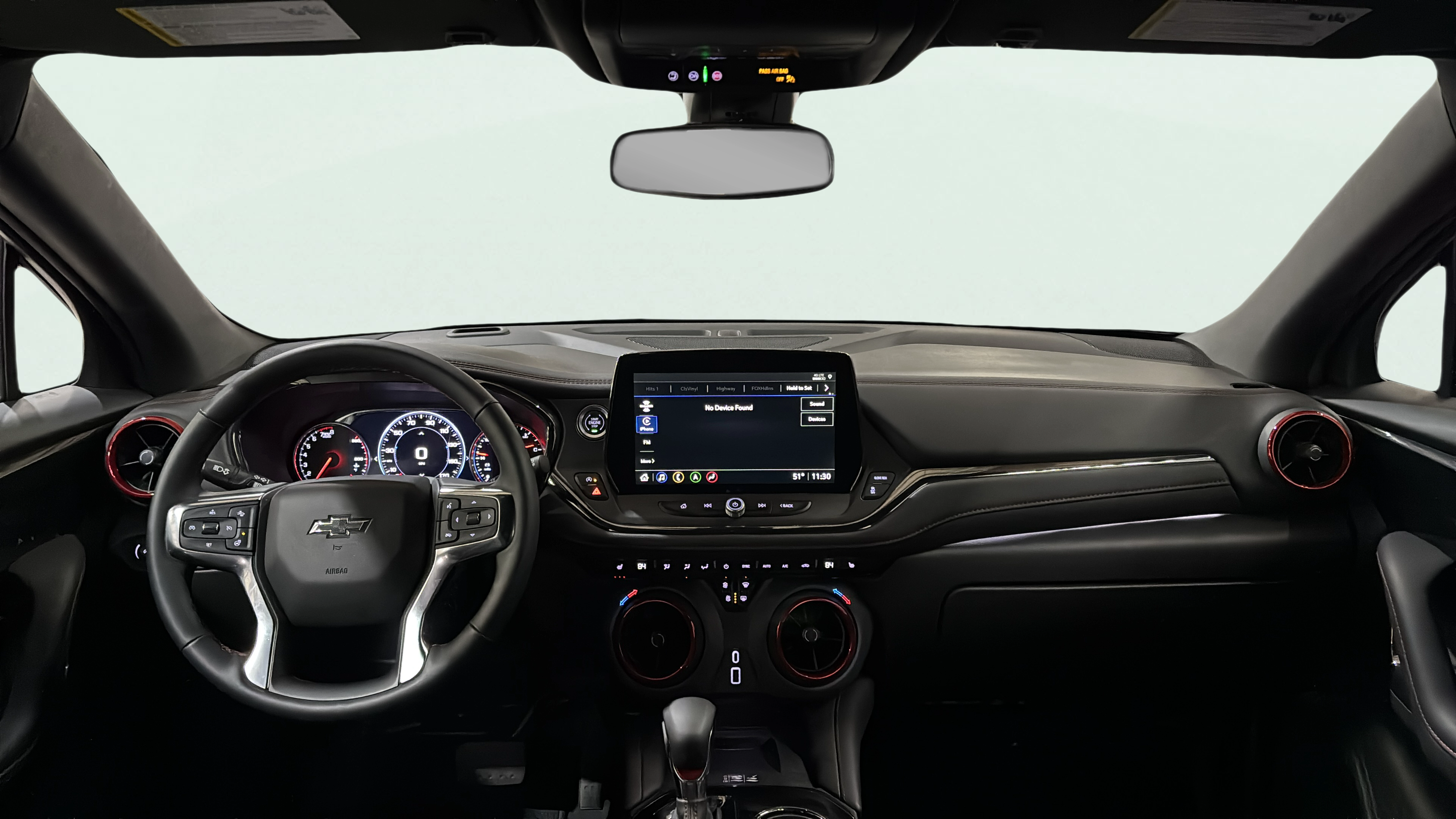 Vehicle interior 360 preview