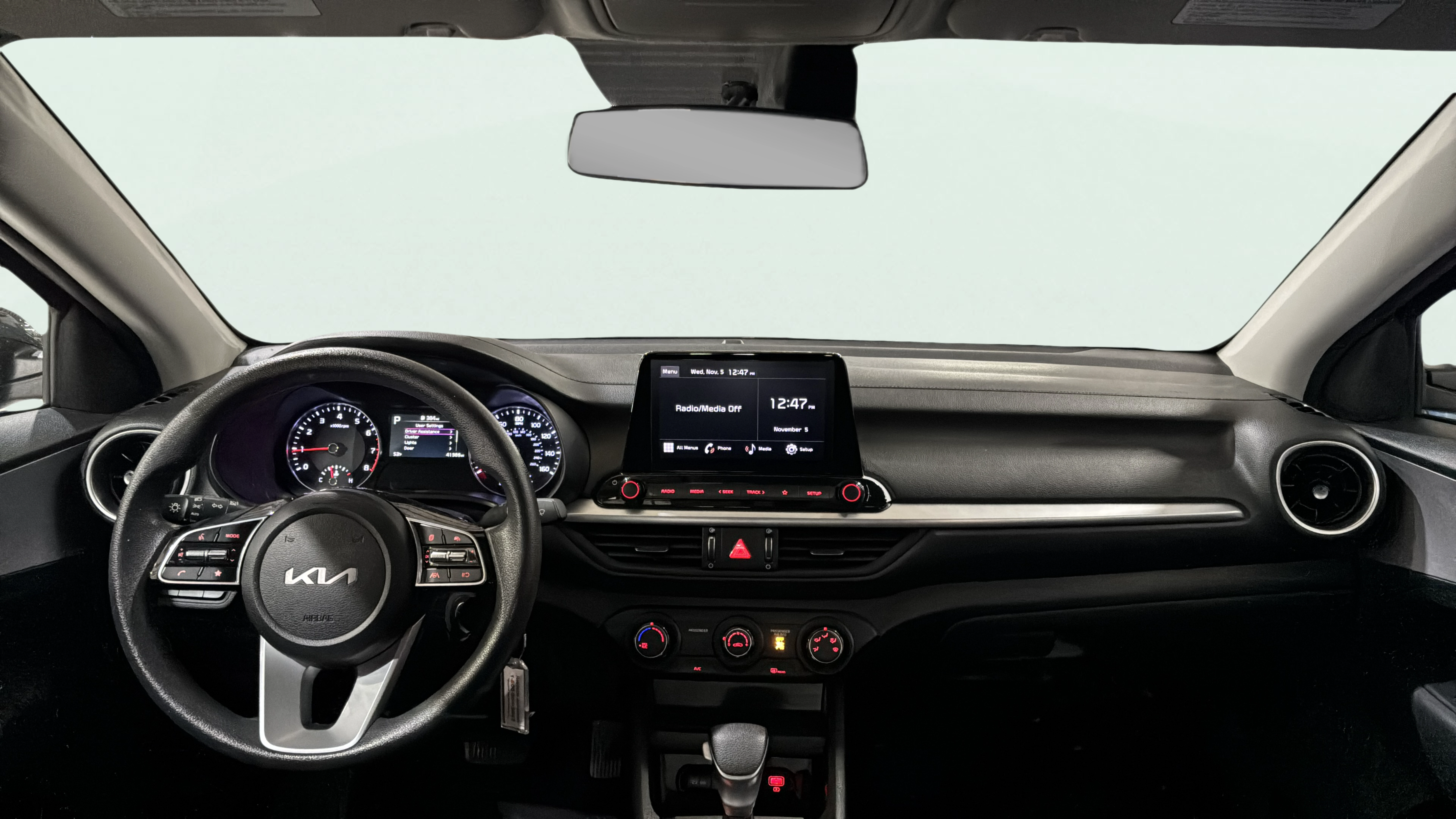 Vehicle interior 360 preview