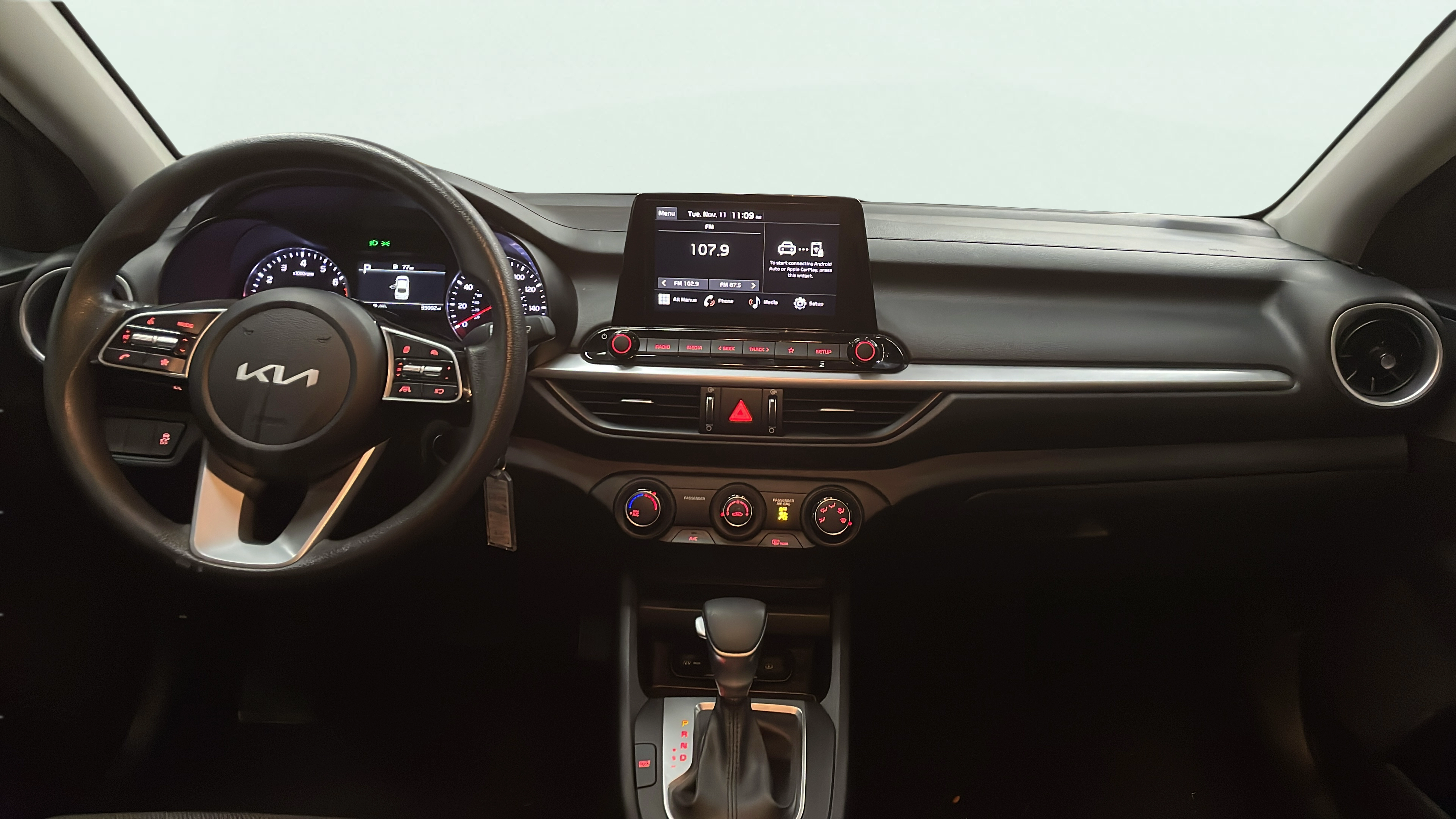 Vehicle interior 360 preview