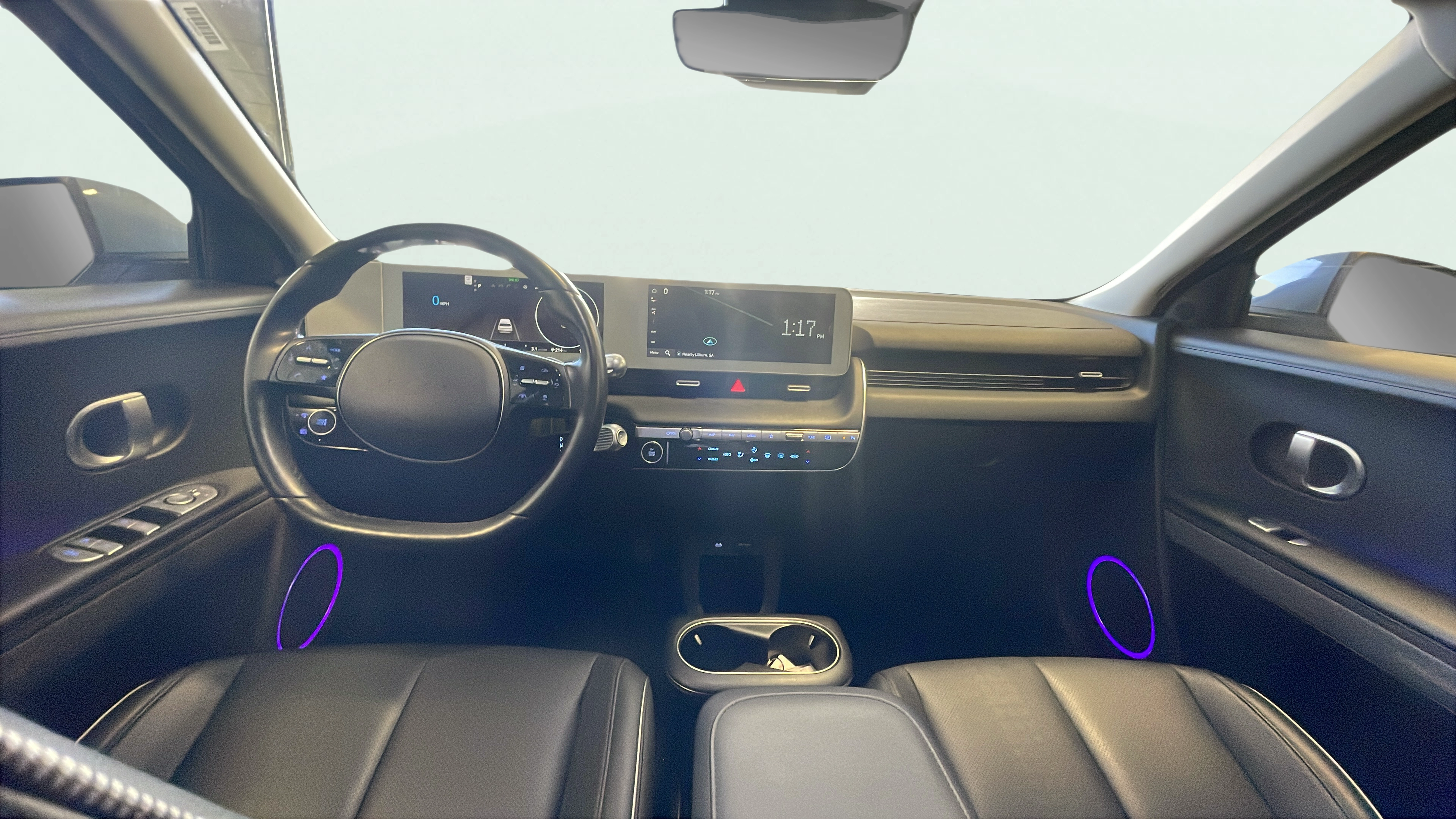 Vehicle interior 360 preview