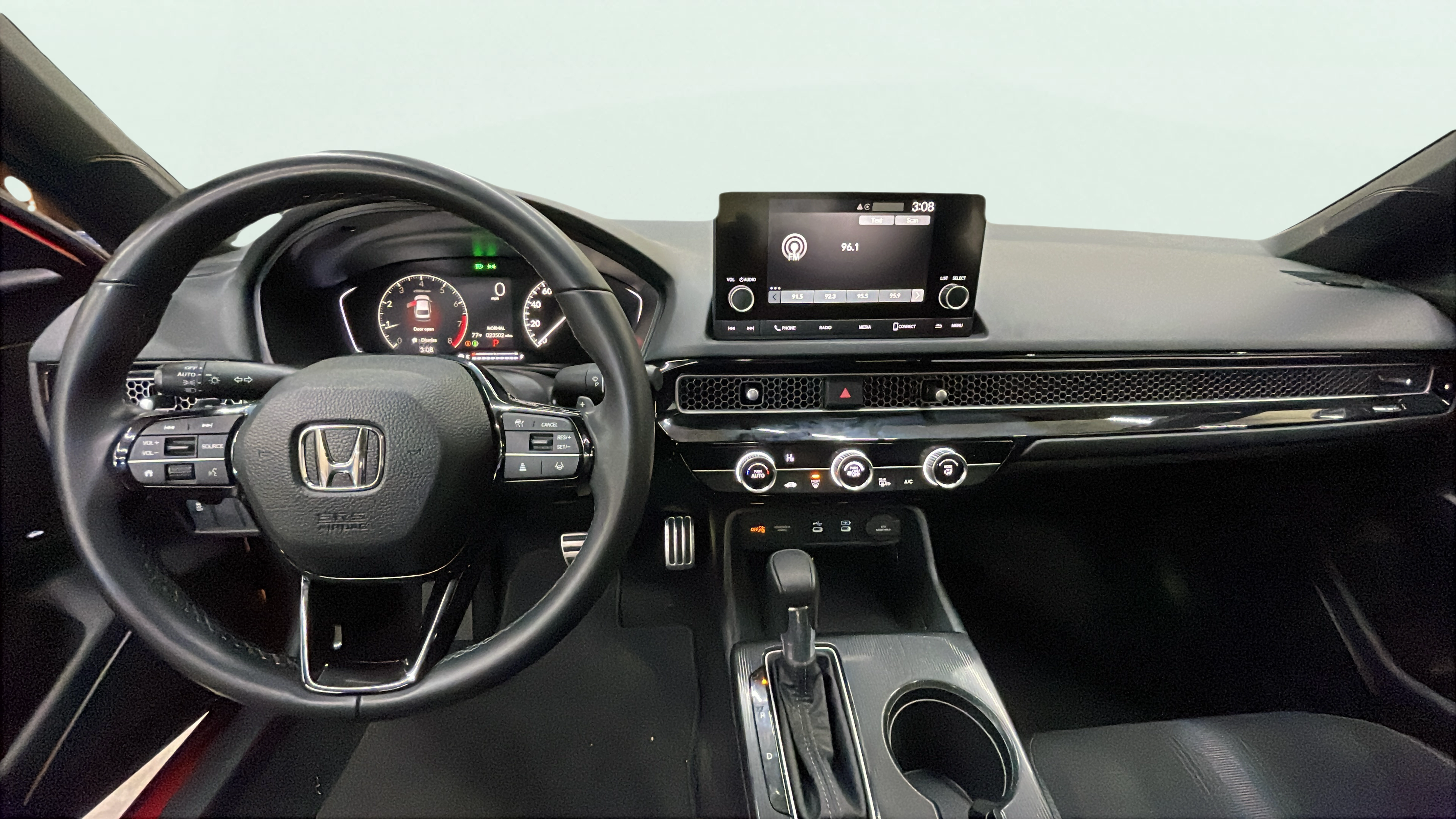 Vehicle interior 360 preview