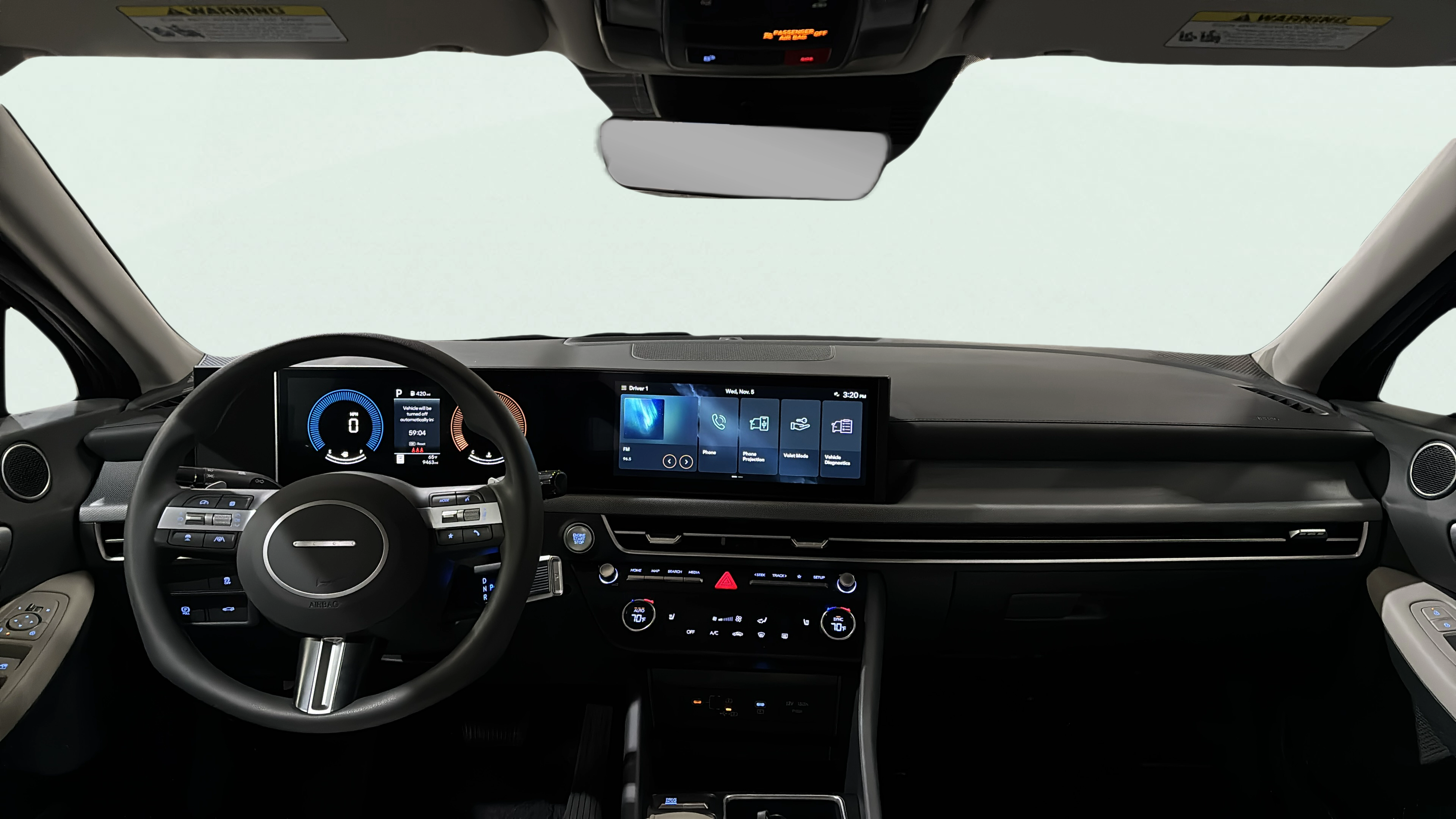 Vehicle interior 360 preview