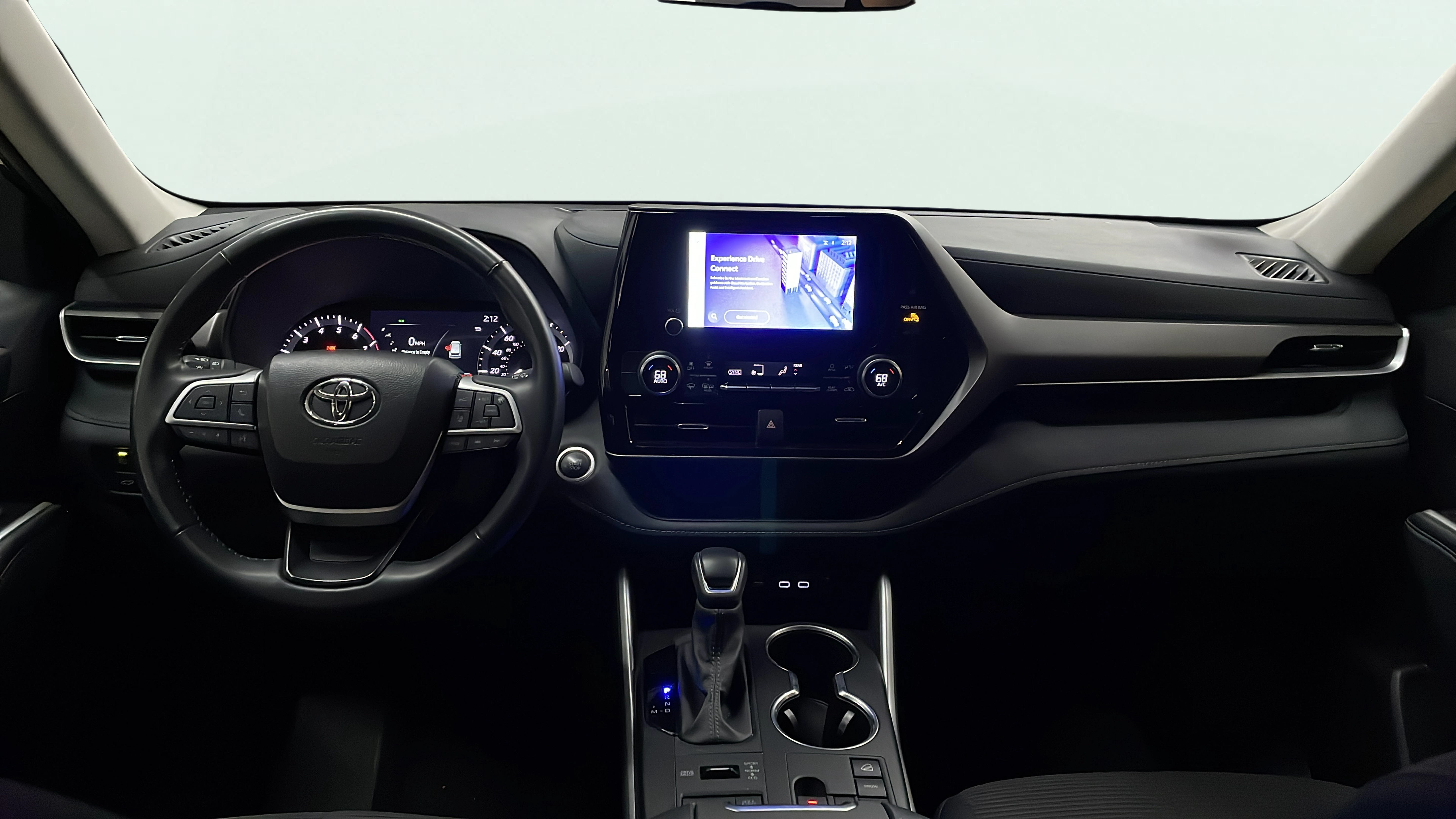 Vehicle interior 360 preview