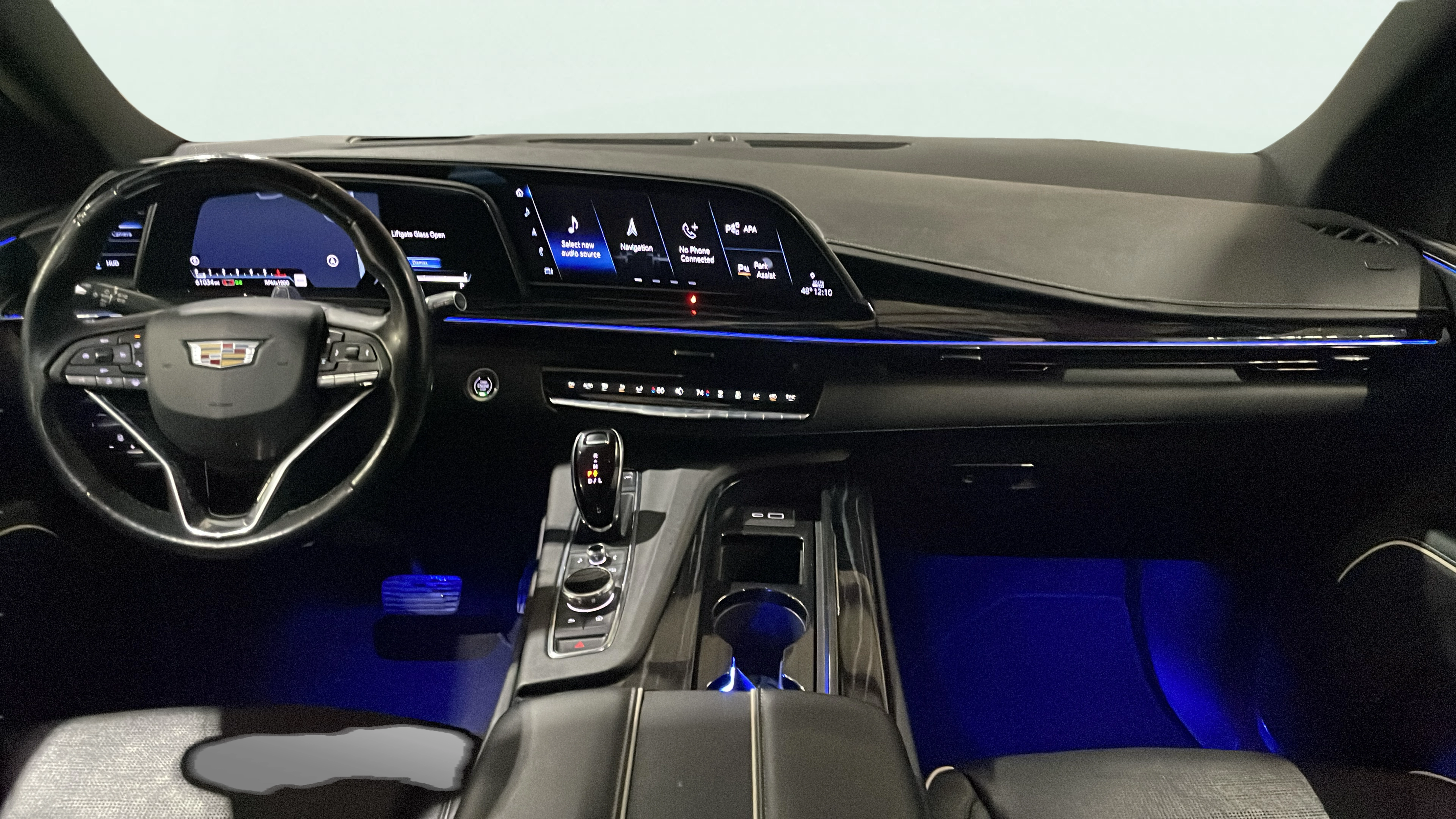 Vehicle interior 360 preview