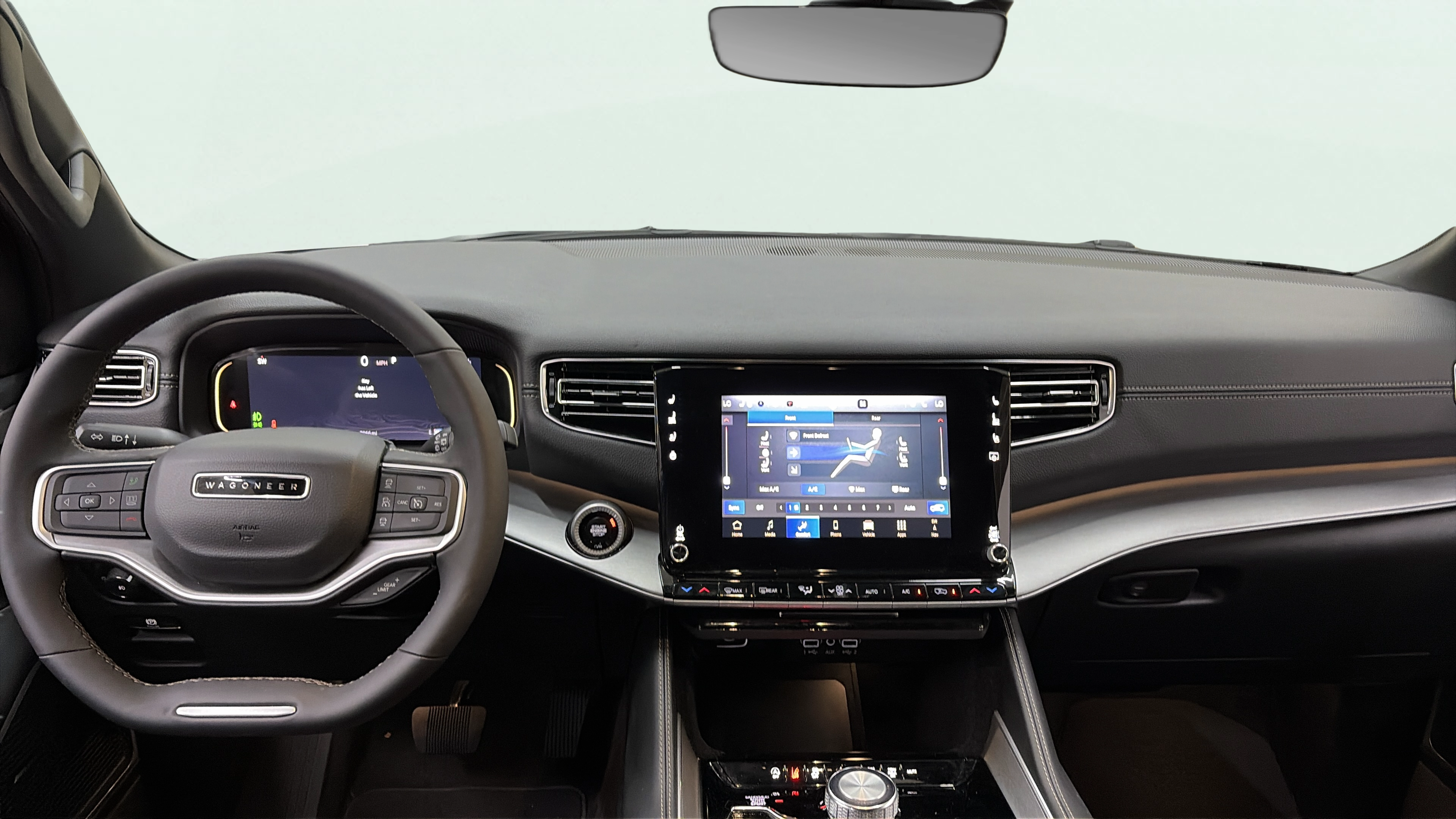 Vehicle interior 360 preview