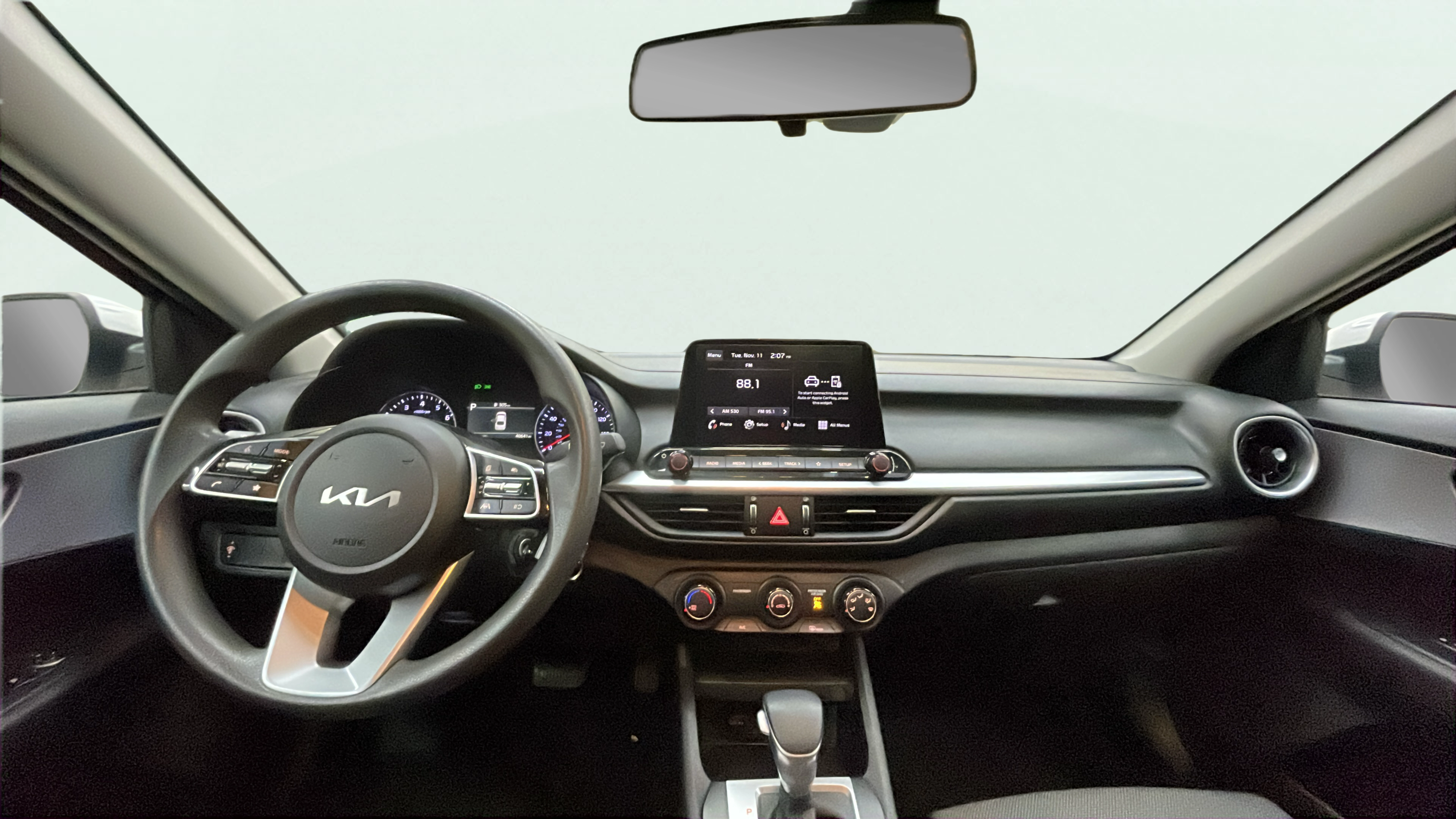 Vehicle interior 360 preview