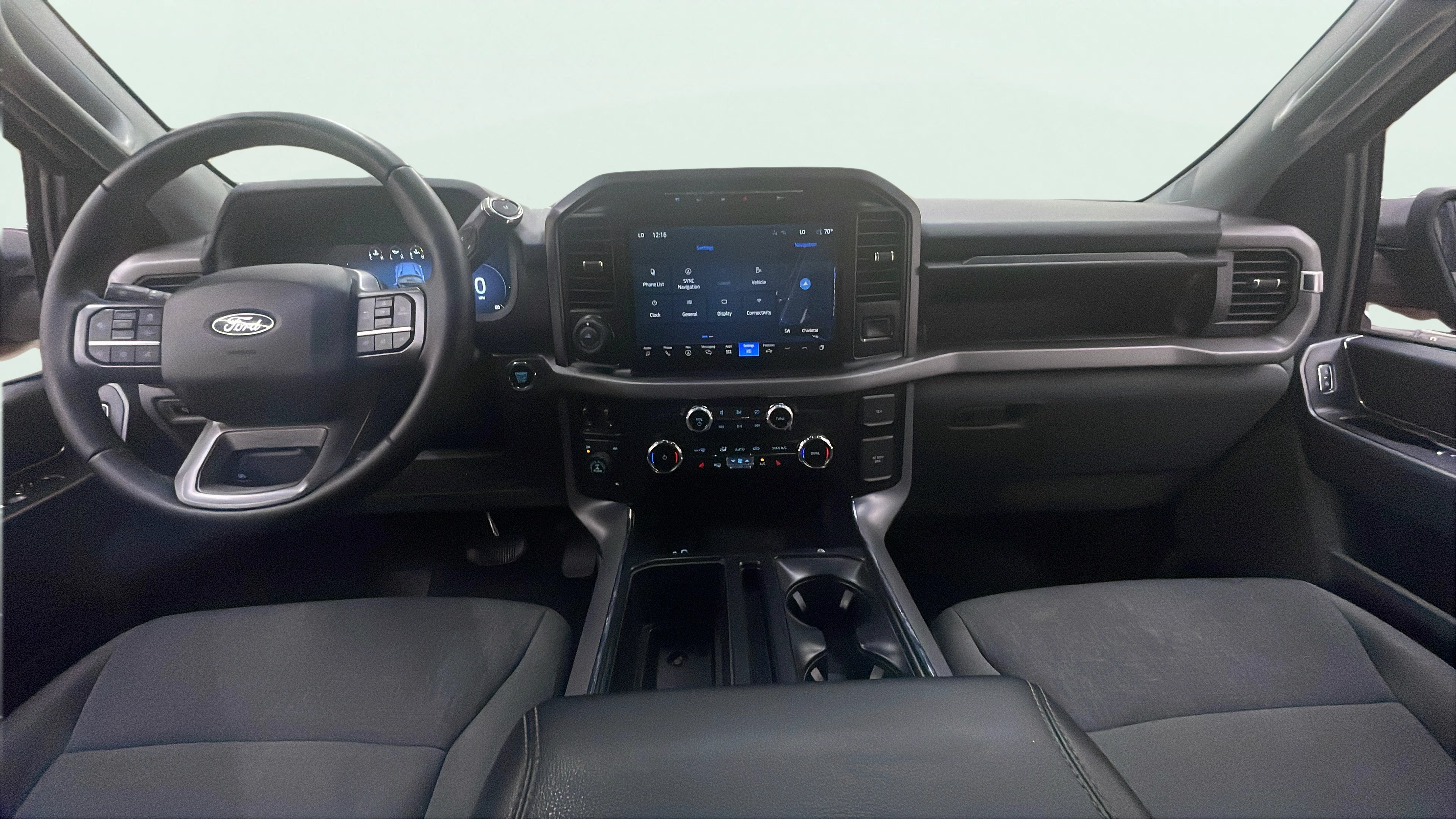 Vehicle interior 360 preview