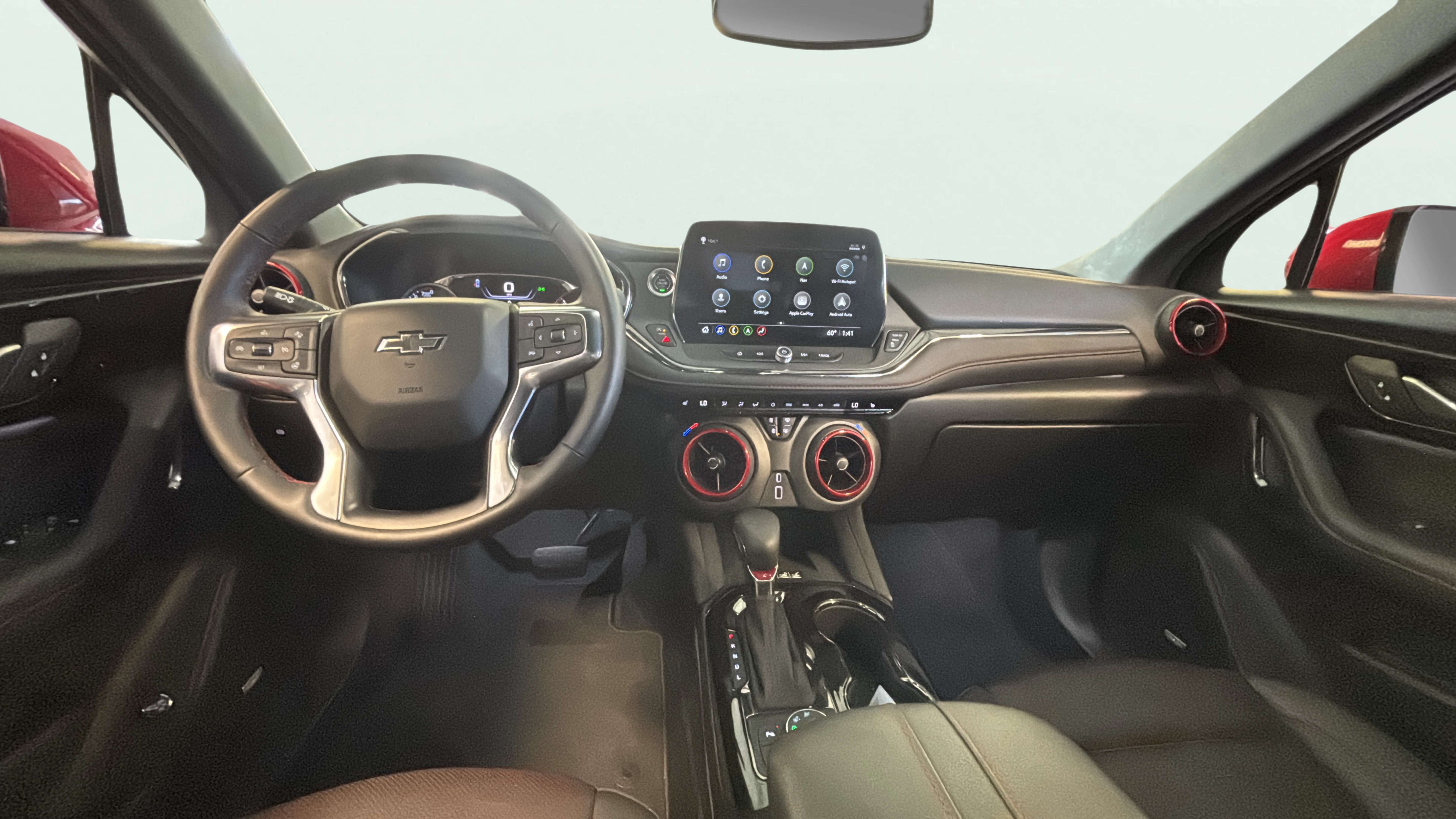 Vehicle interior 360 preview