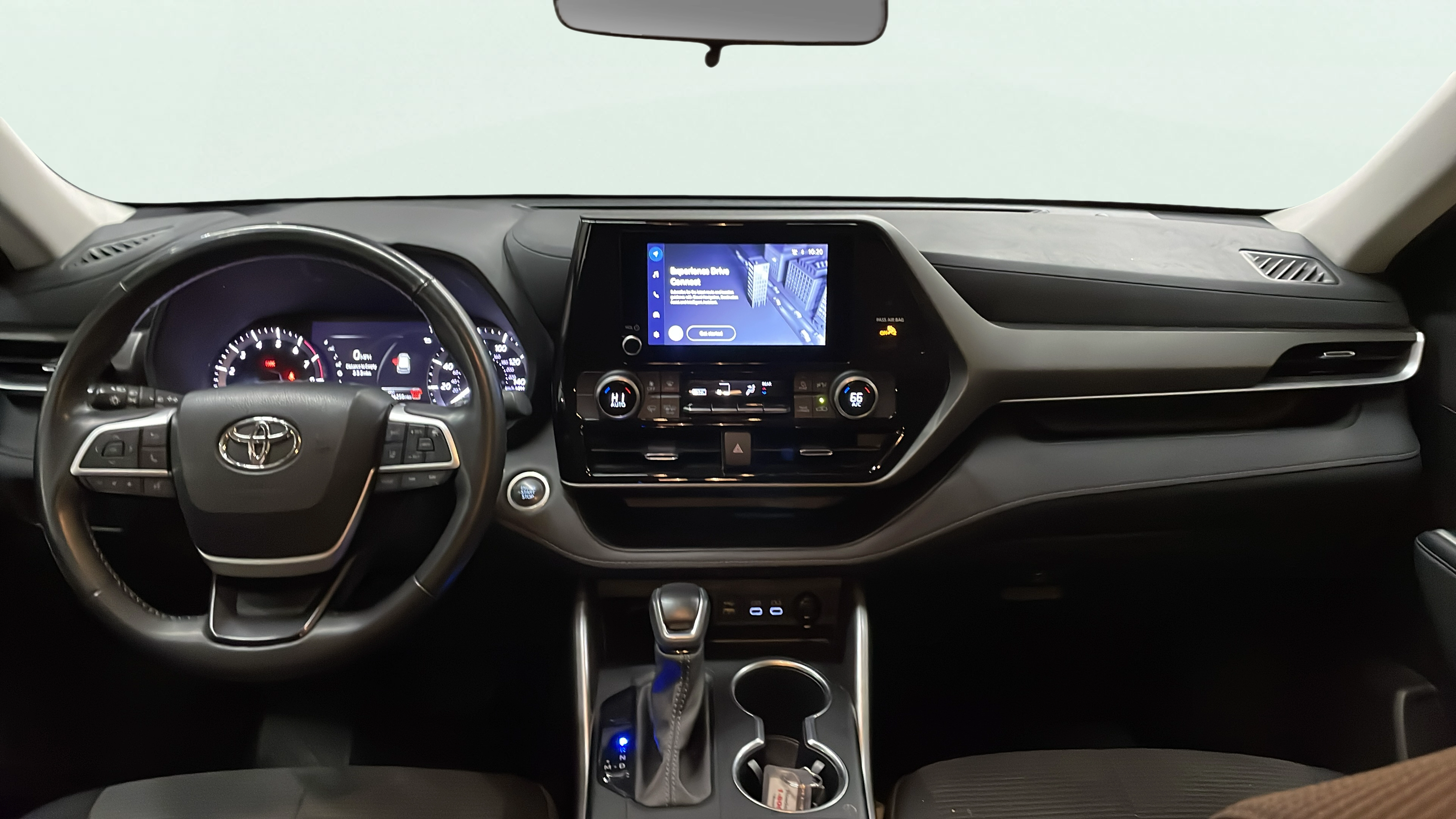 Vehicle interior 360 preview