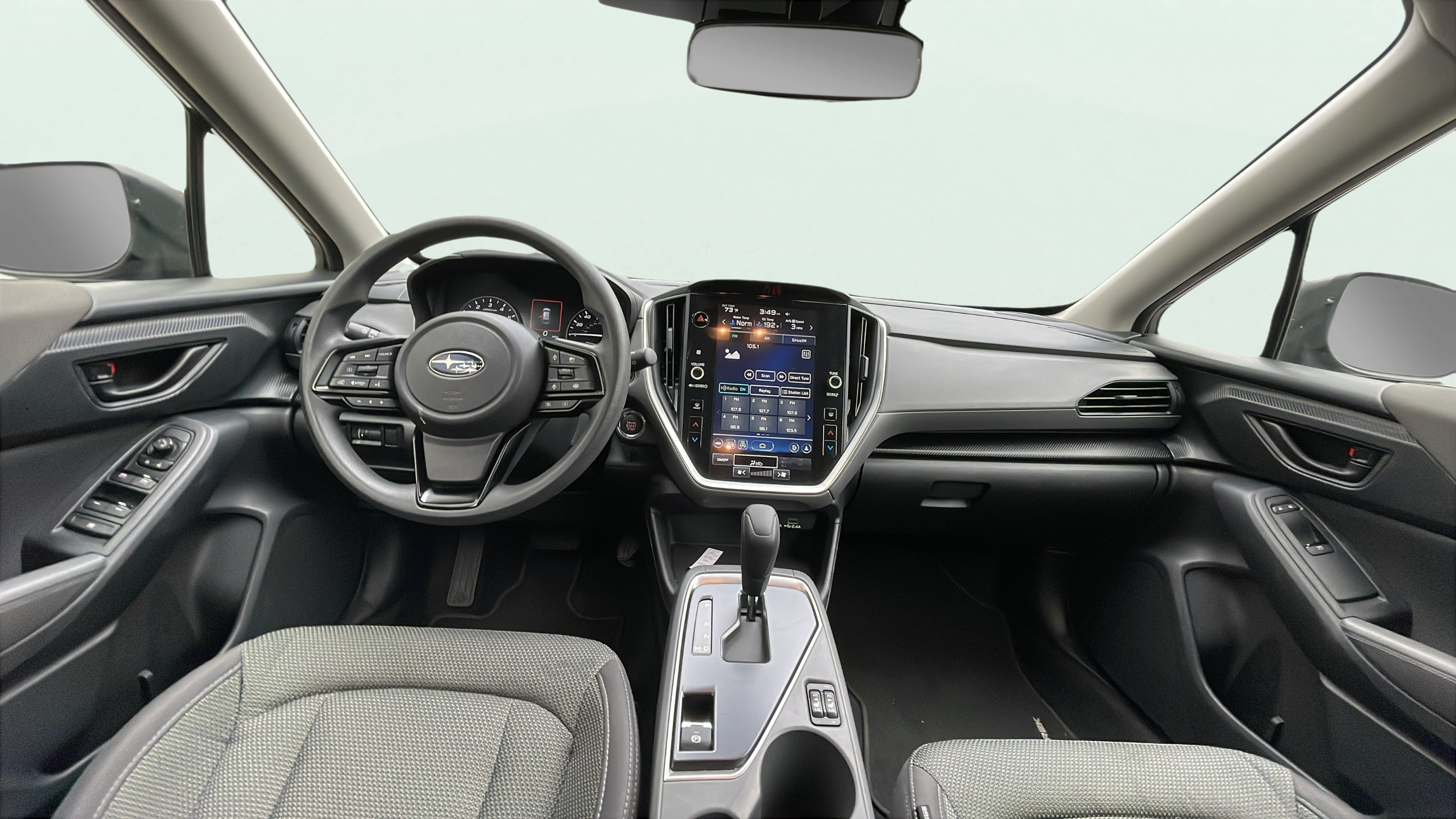 Vehicle interior 360 preview