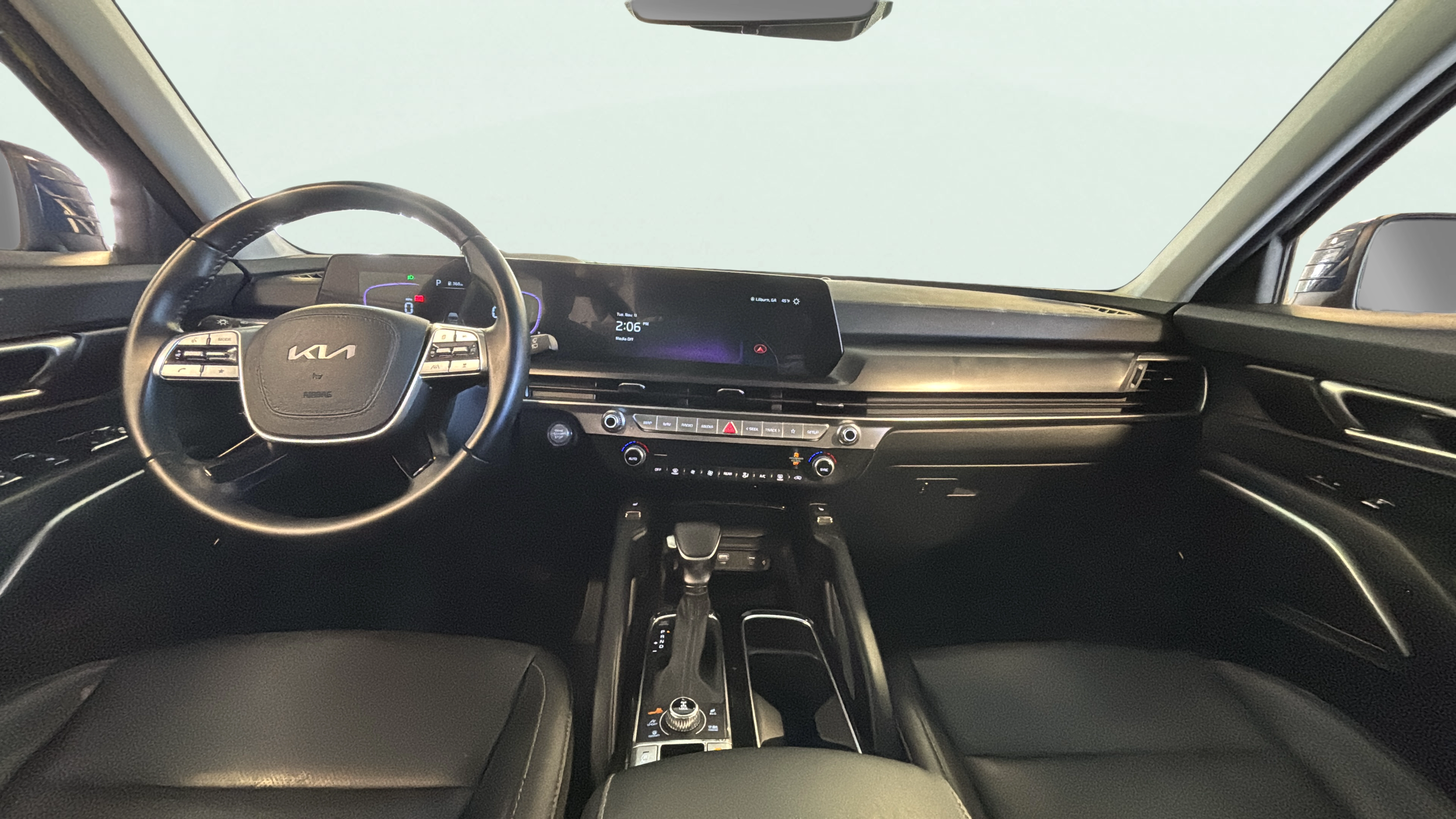 Vehicle interior 360 preview