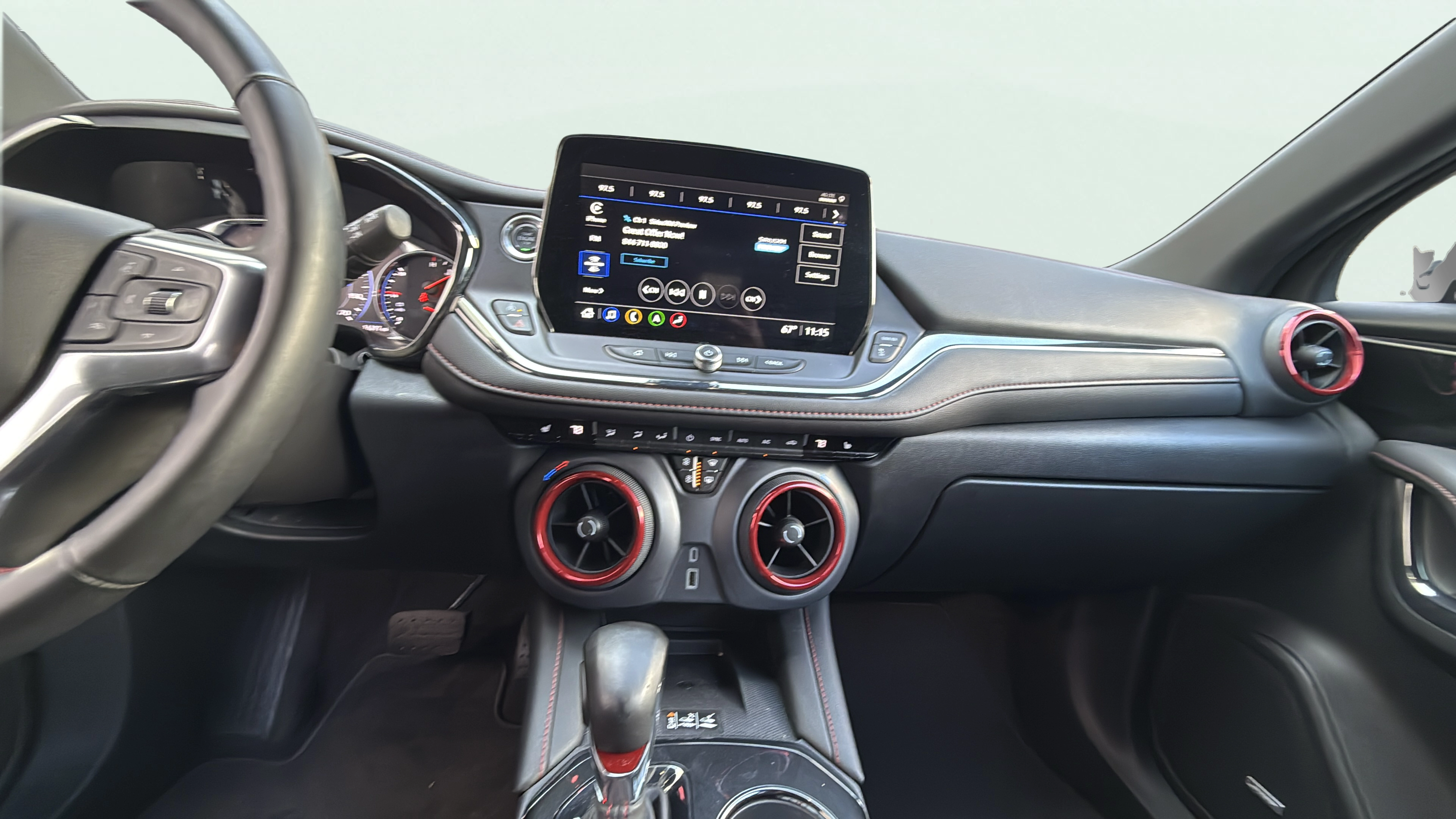 Vehicle interior 360 preview