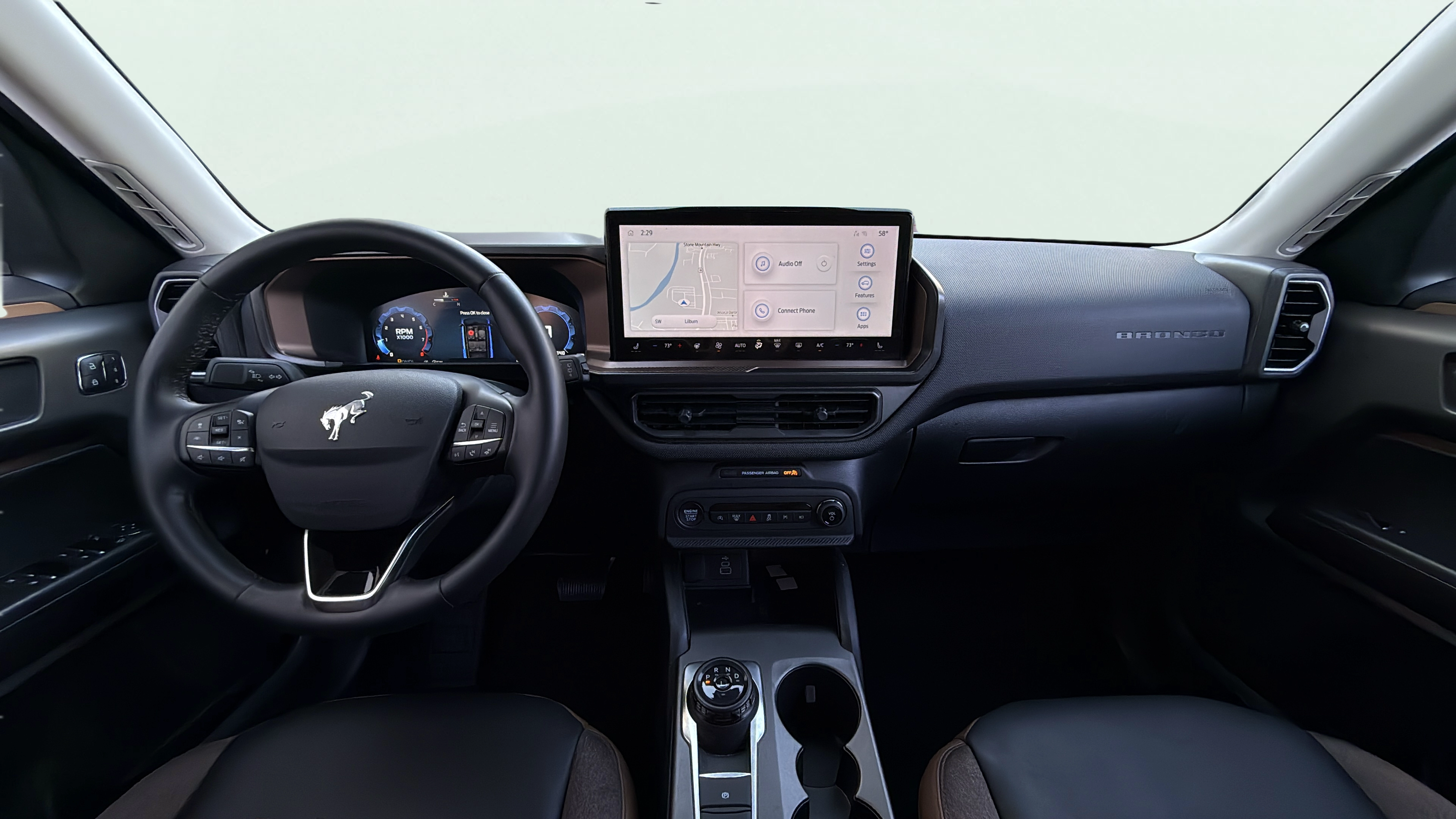 Vehicle interior 360 preview