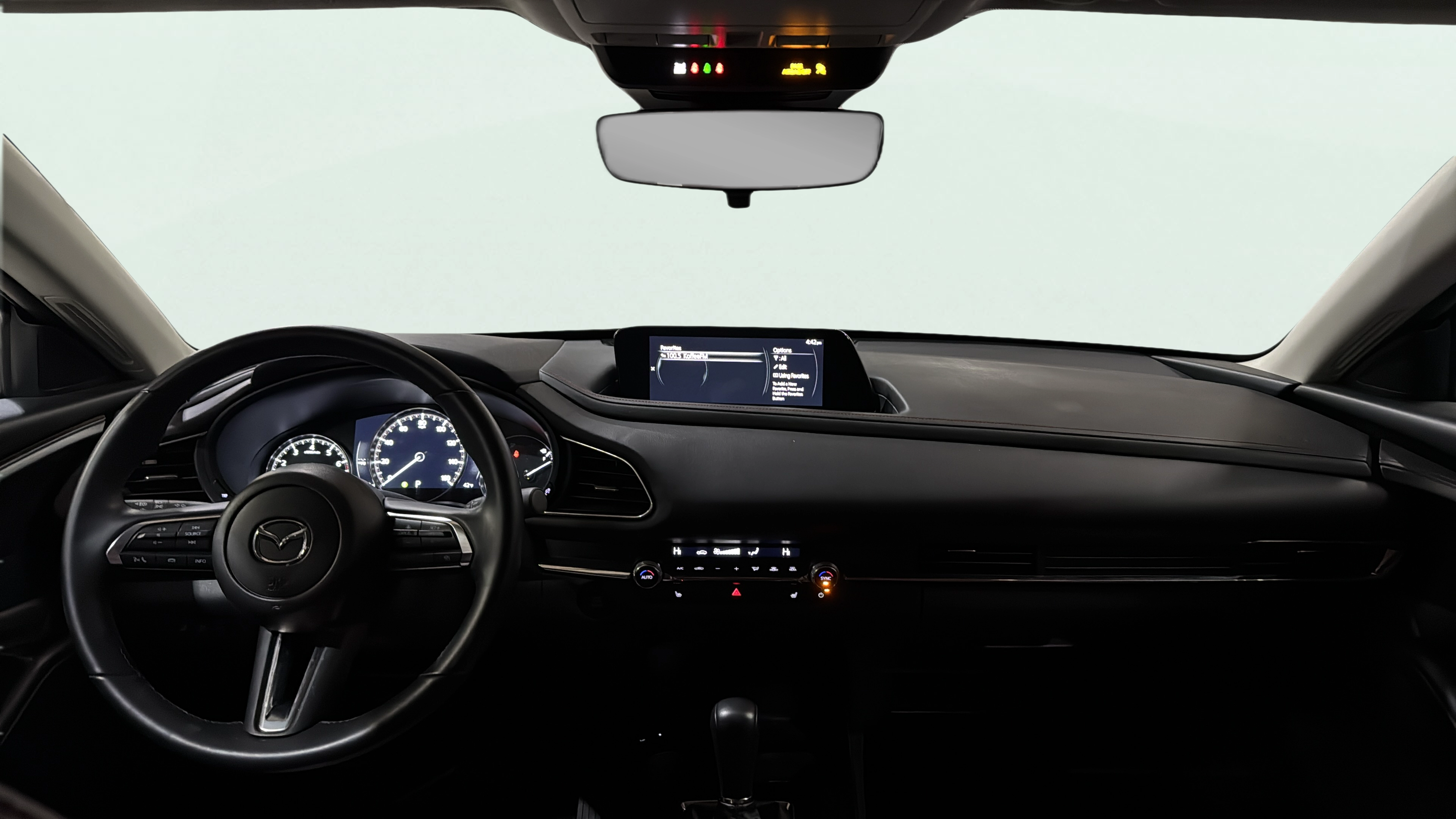 Vehicle interior 360 preview