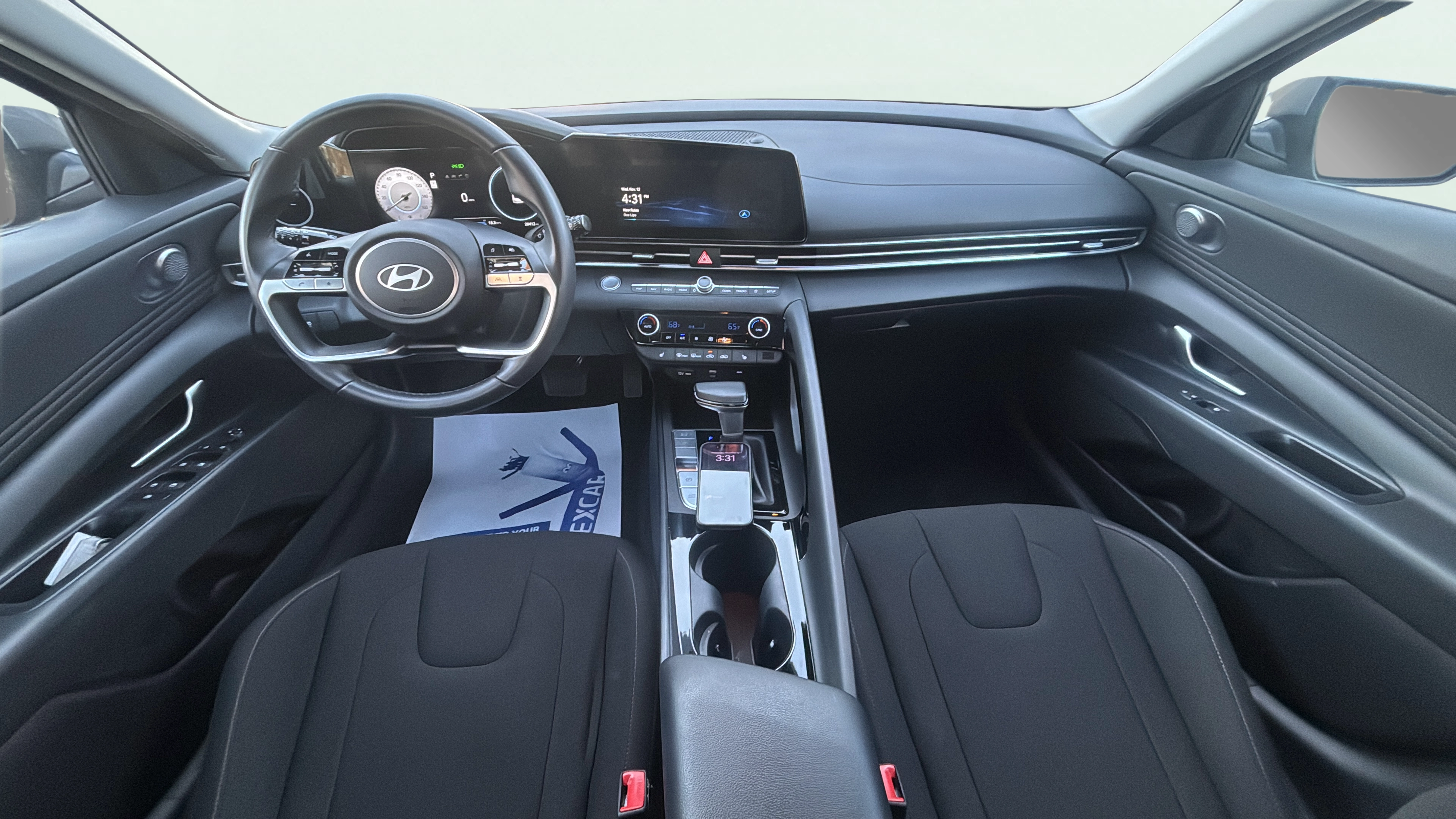 Vehicle interior 360 preview
