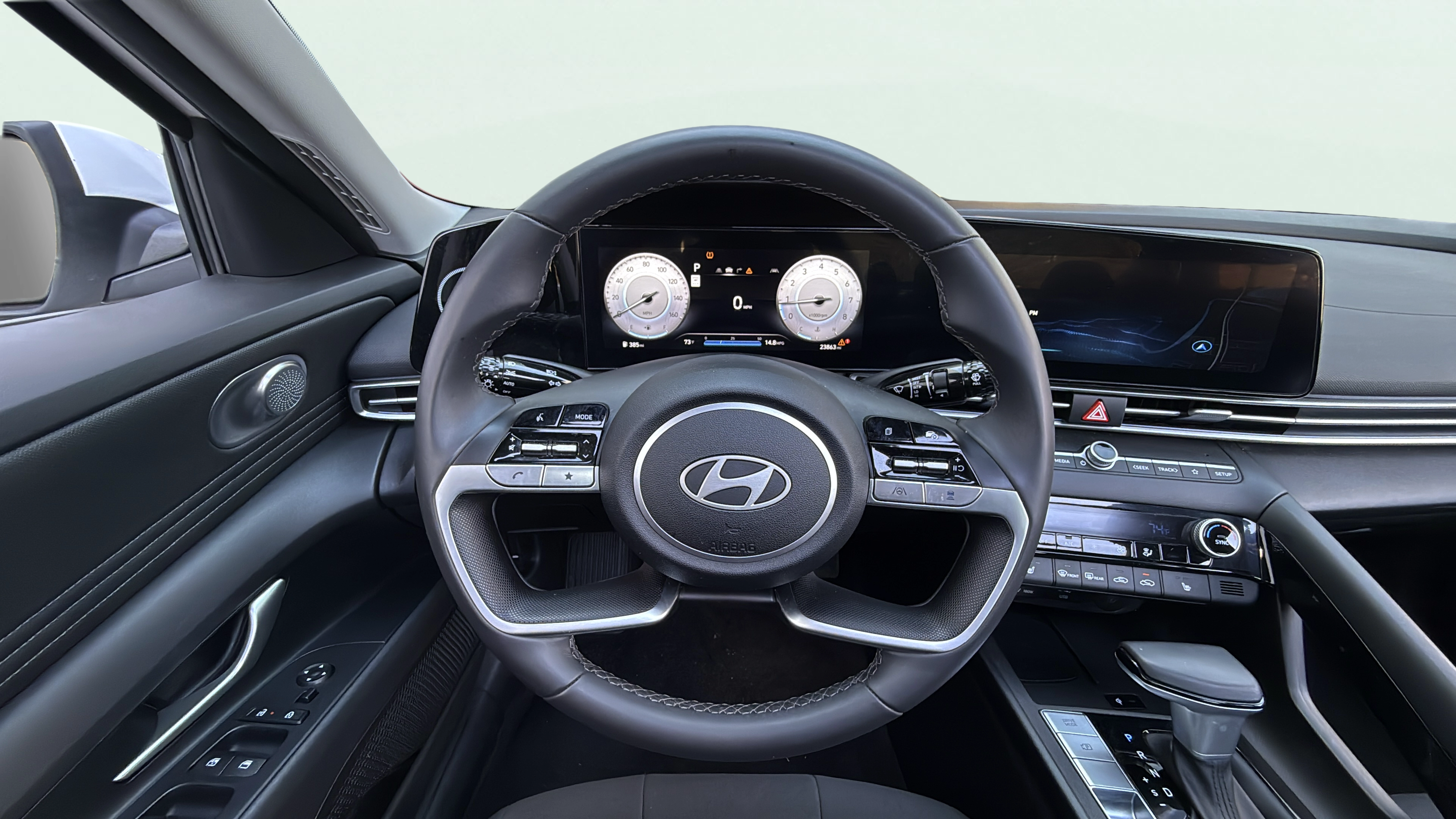 Vehicle interior 360 preview