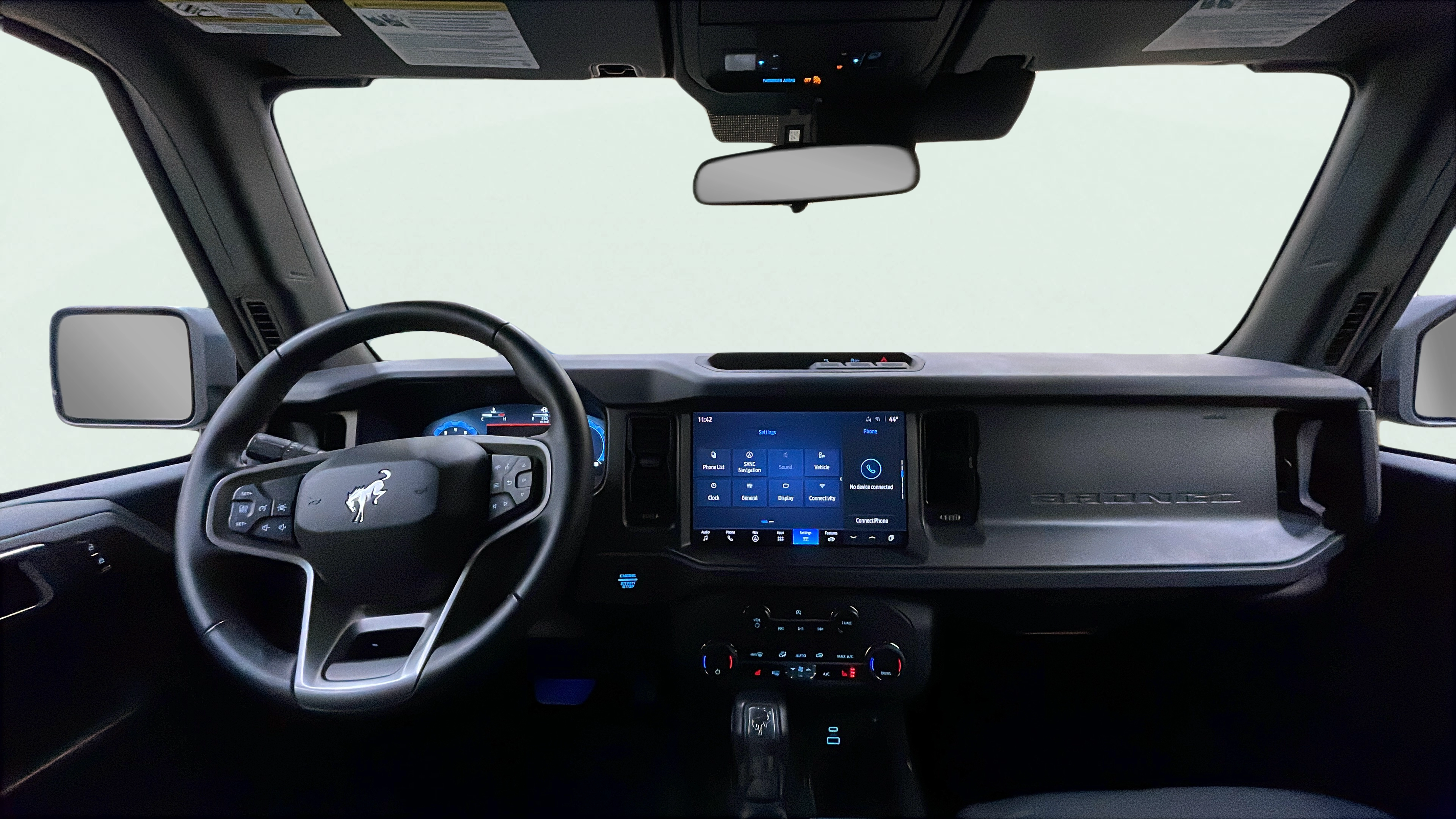 Vehicle interior 360 preview