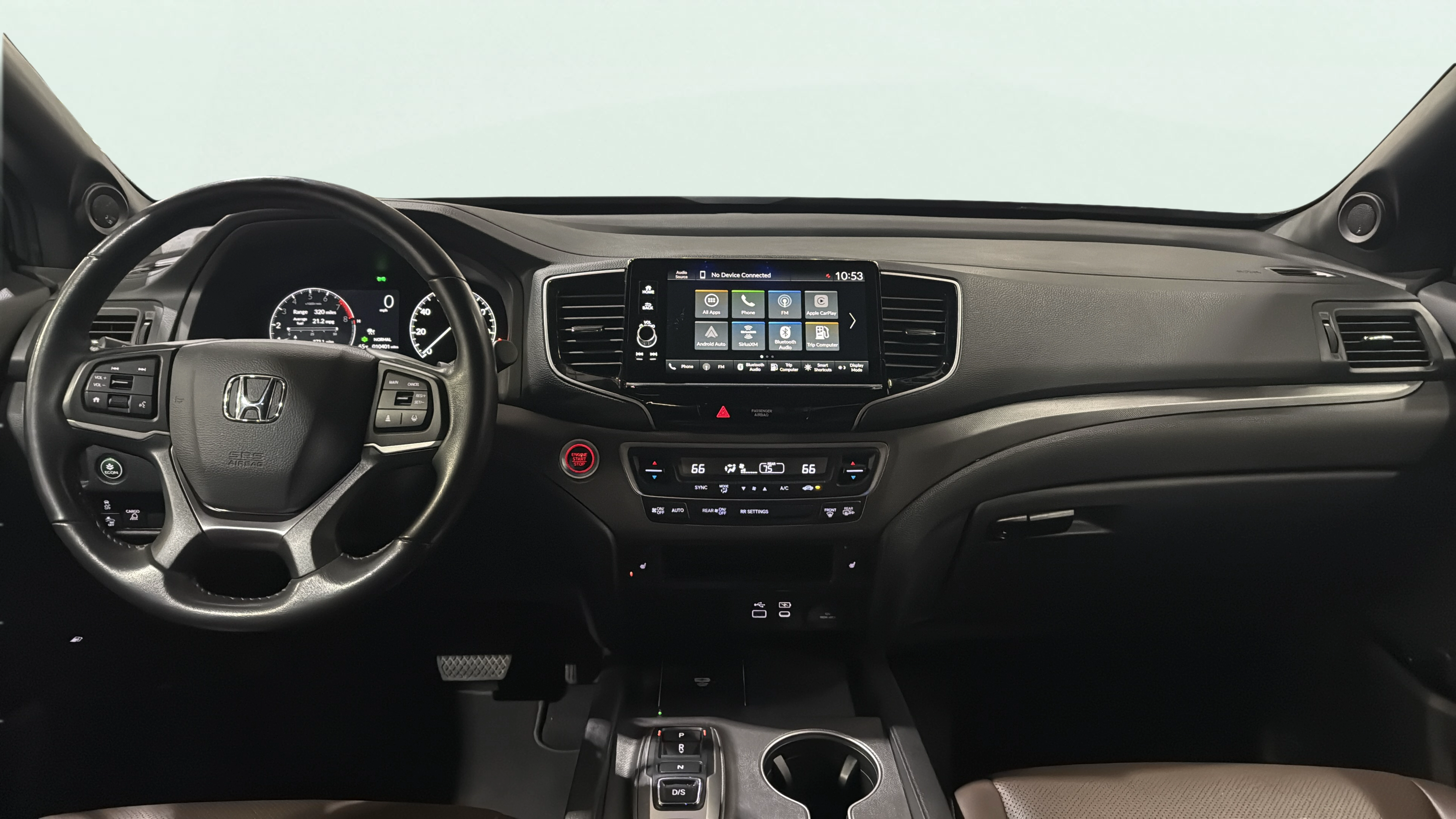 Vehicle interior 360 preview