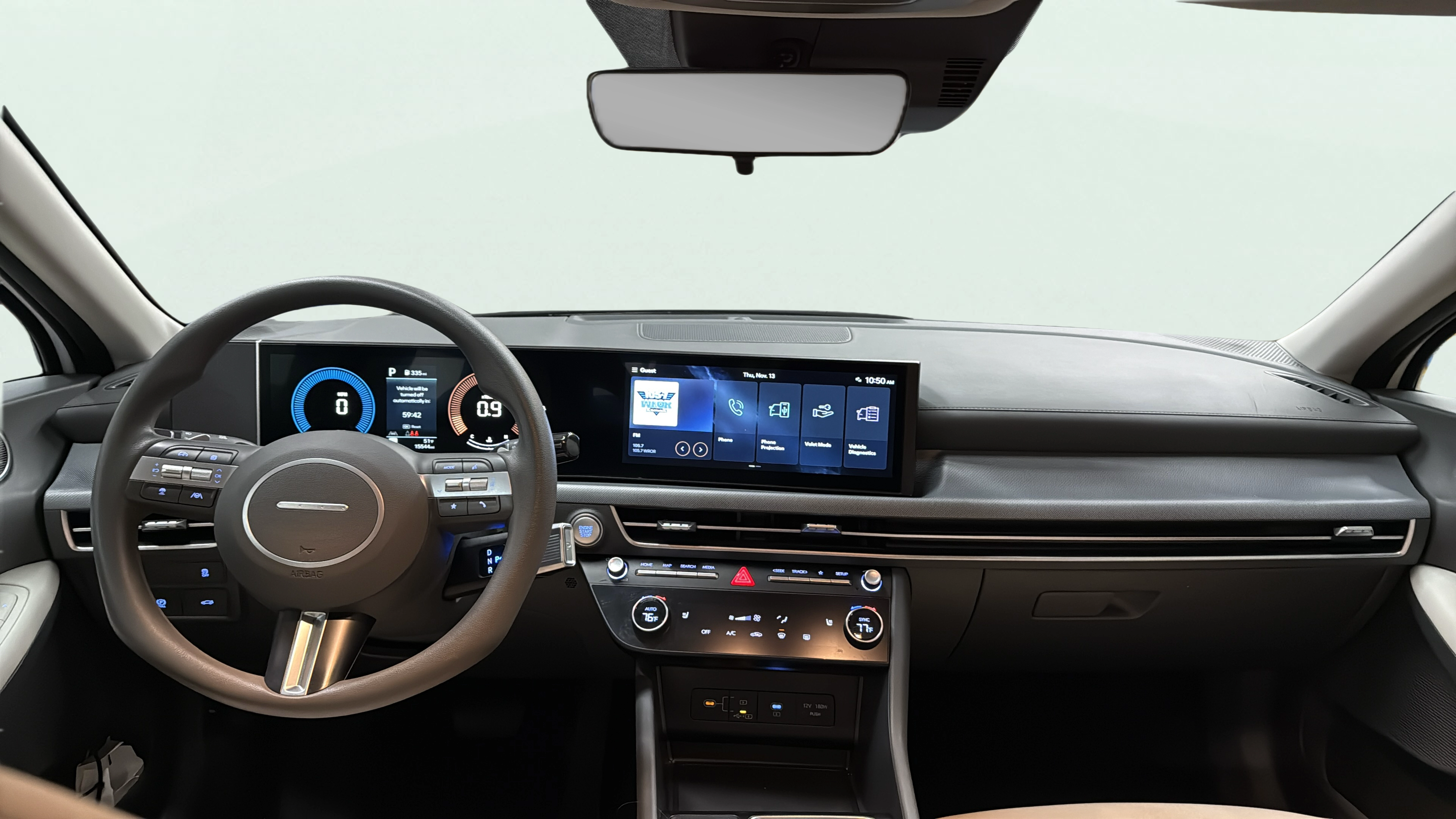 Vehicle interior 360 preview