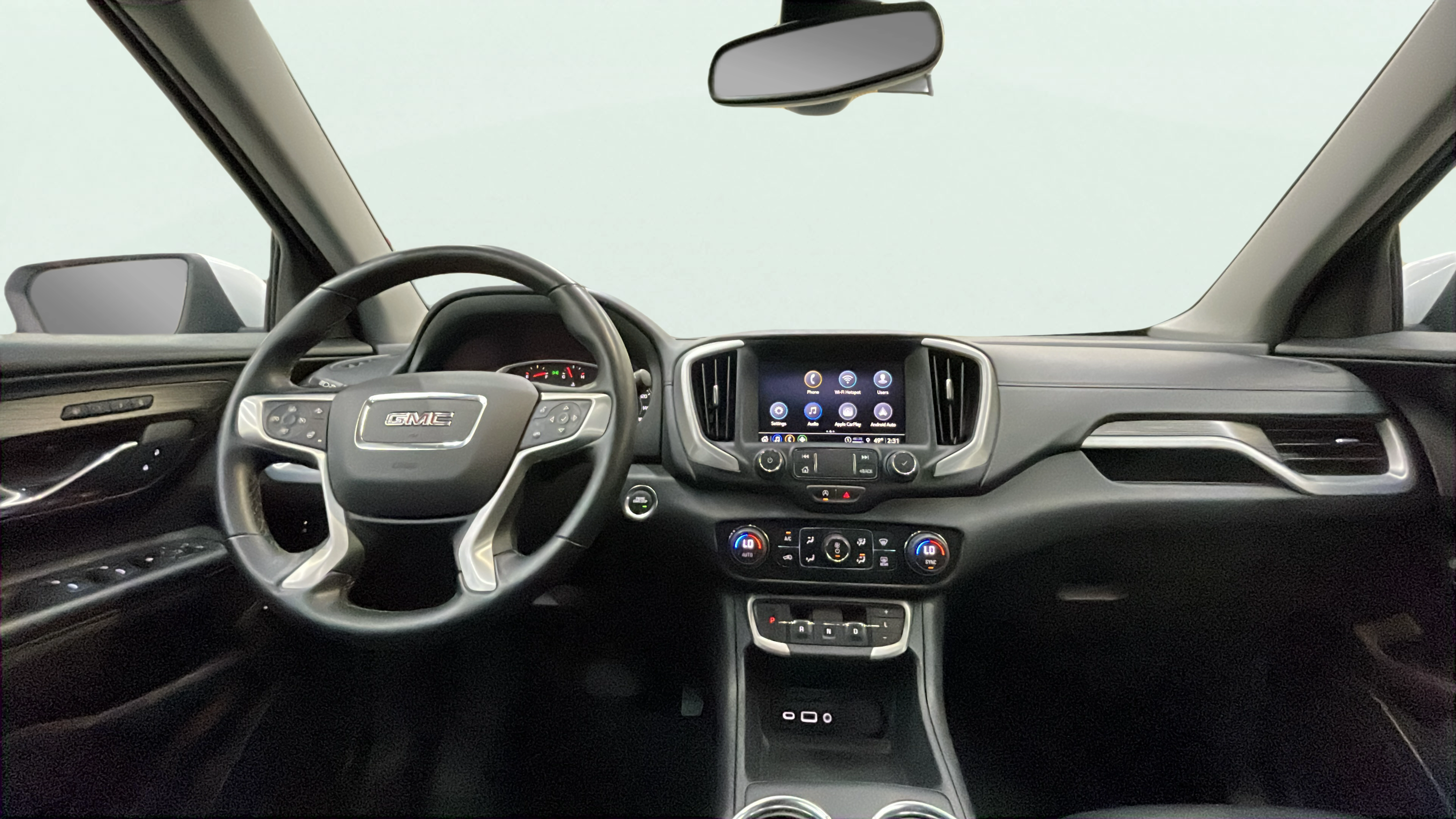 Vehicle interior 360 preview