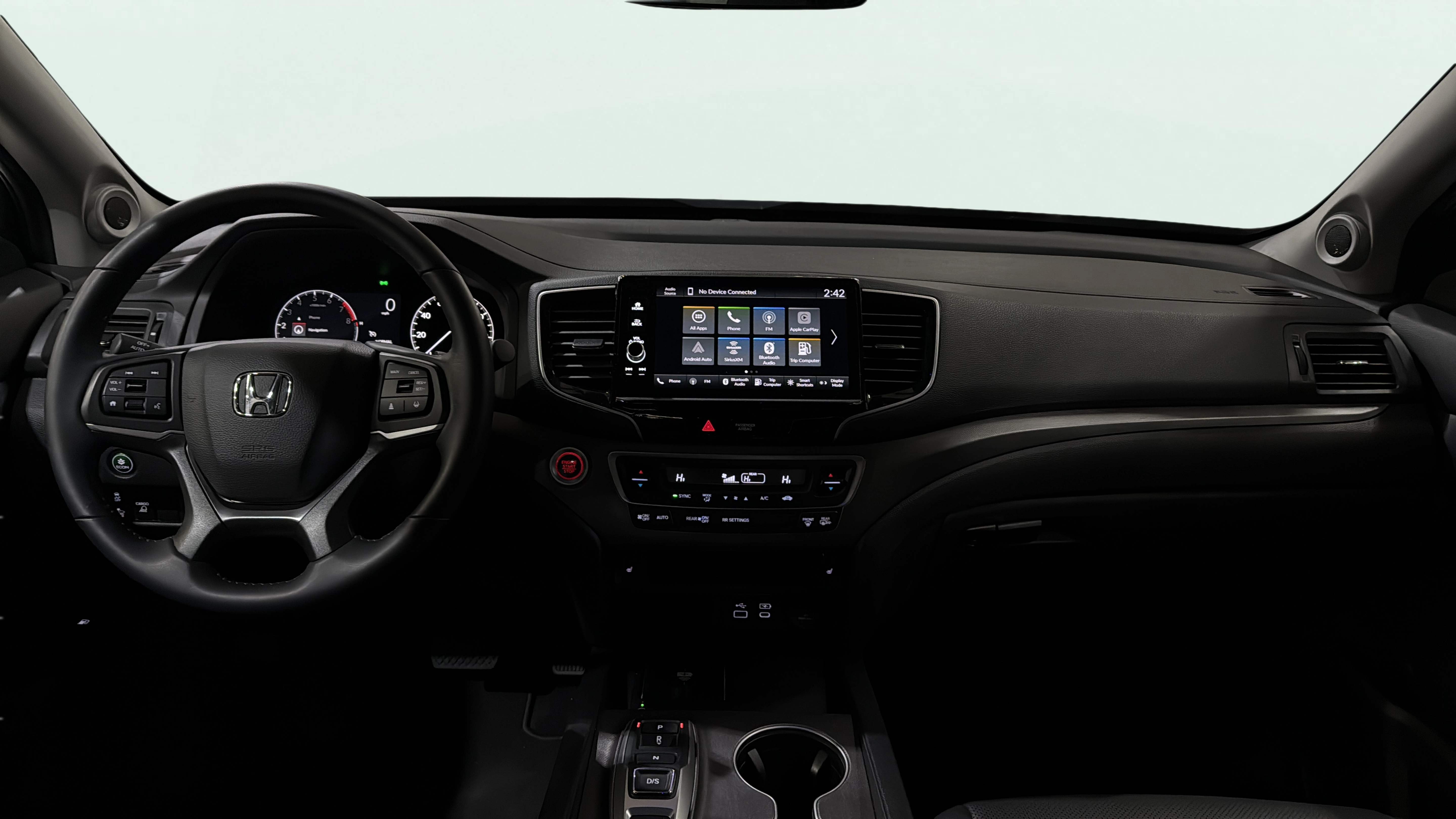 Vehicle interior 360 preview