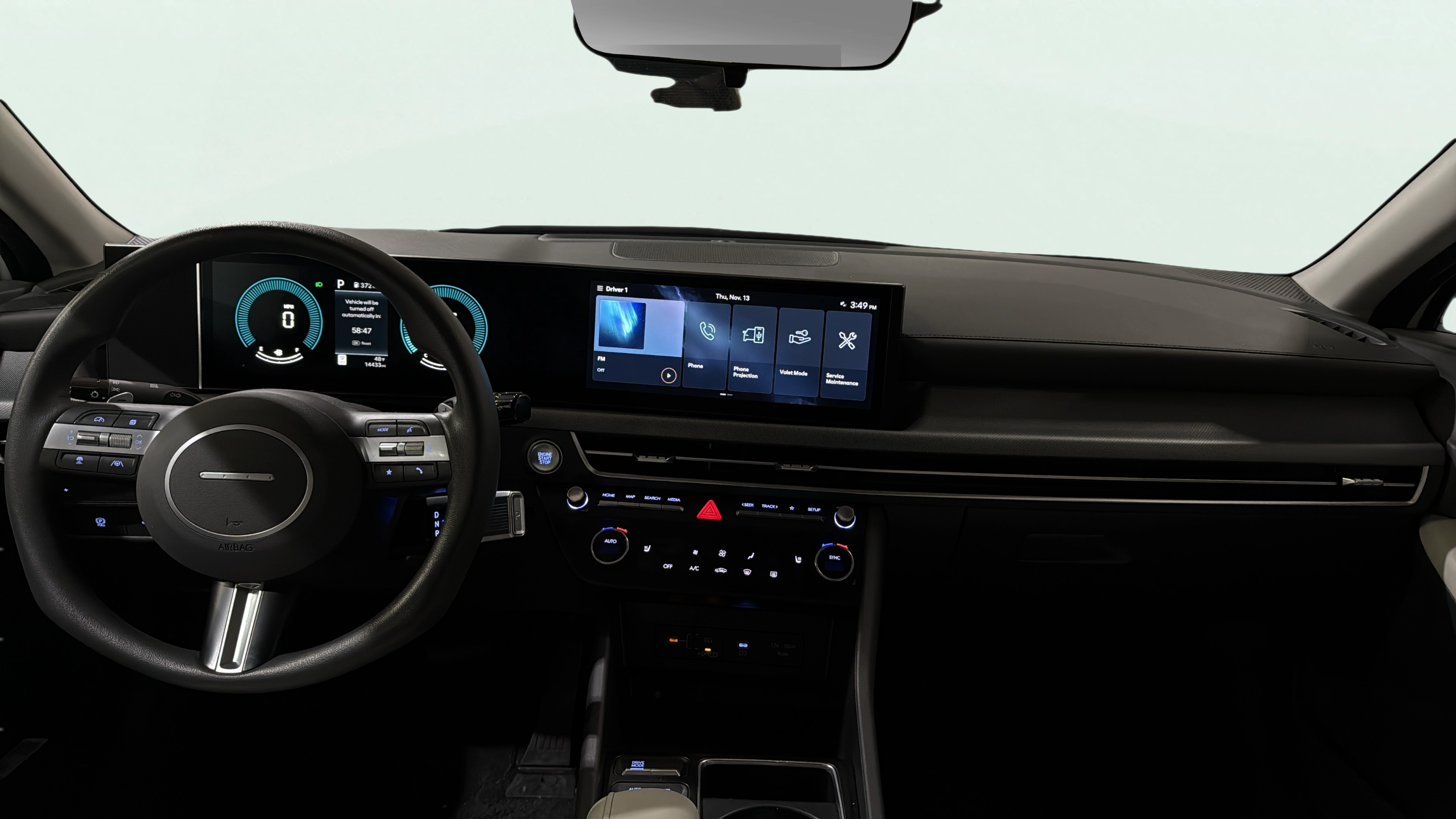 Vehicle interior 360 preview