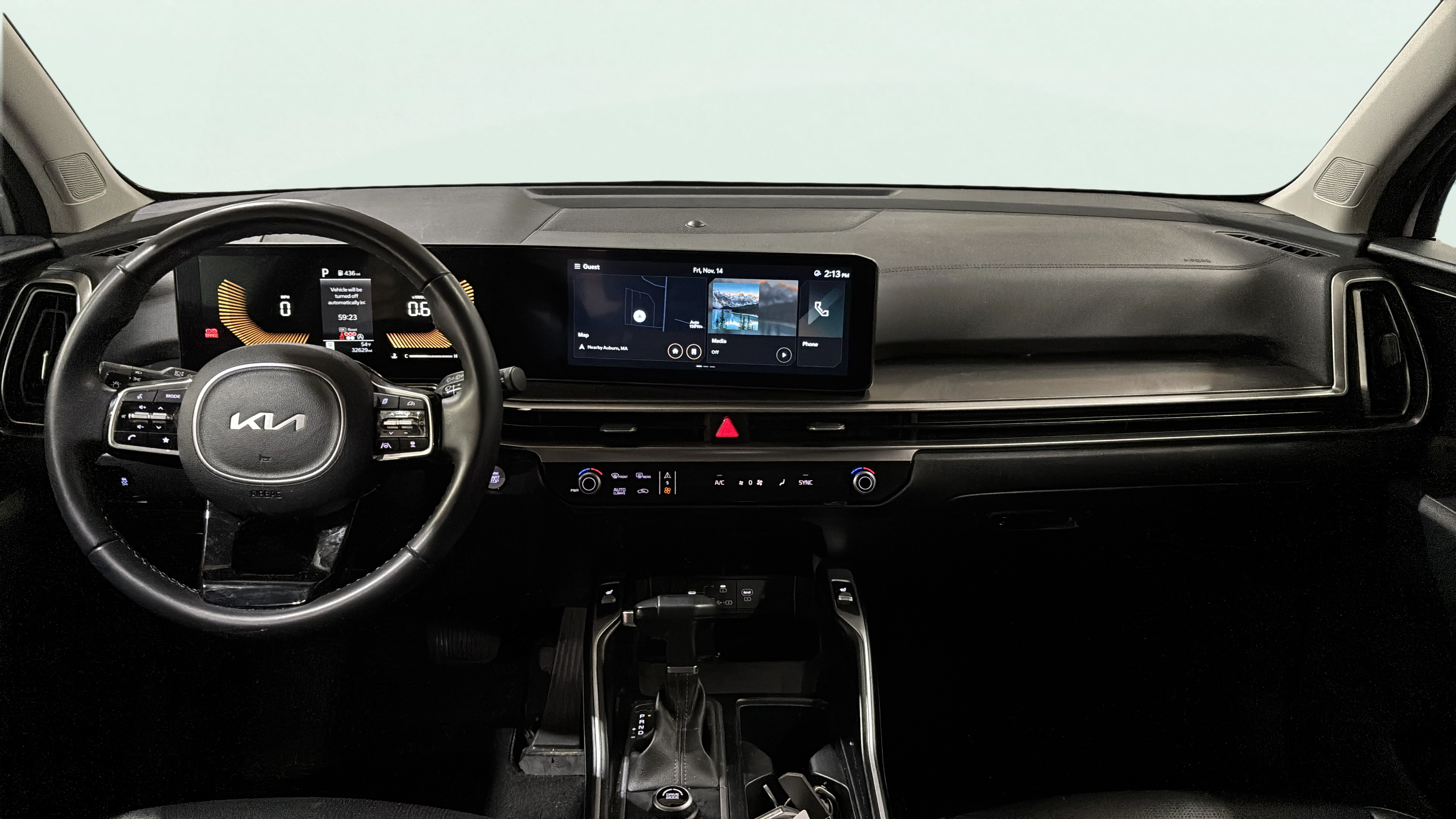 Vehicle interior 360 preview