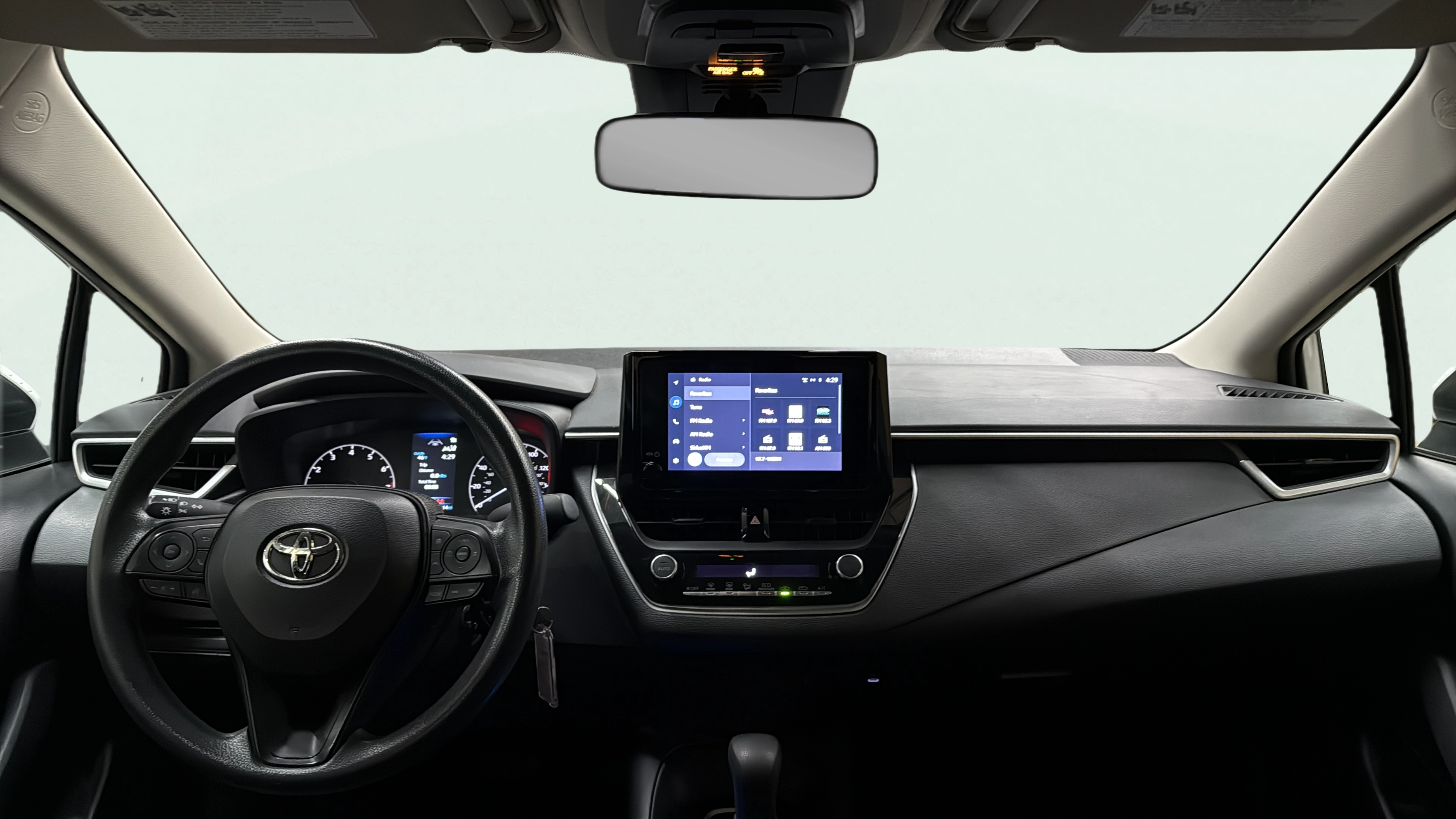 Vehicle interior 360 preview