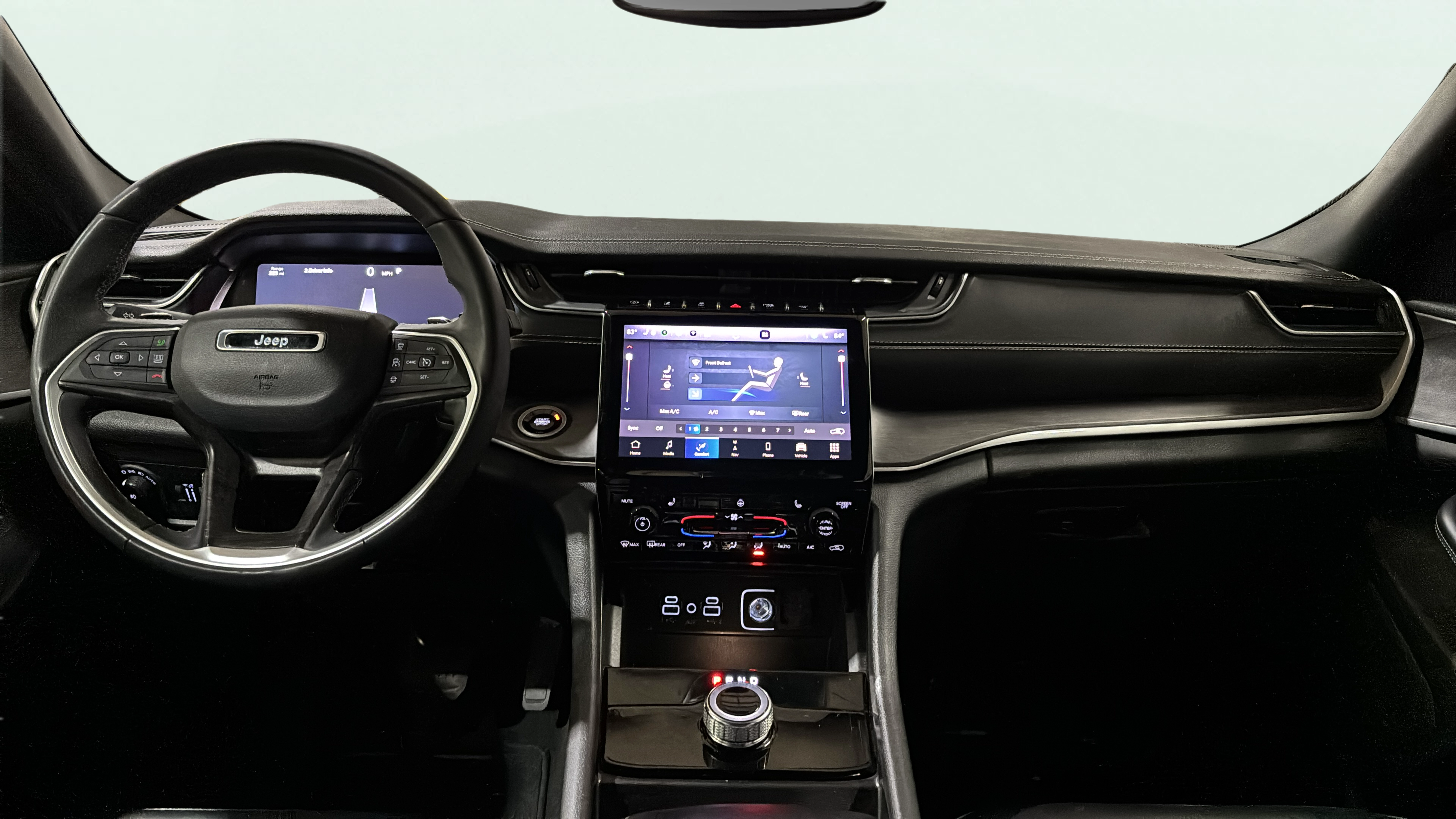 Vehicle interior 360 preview