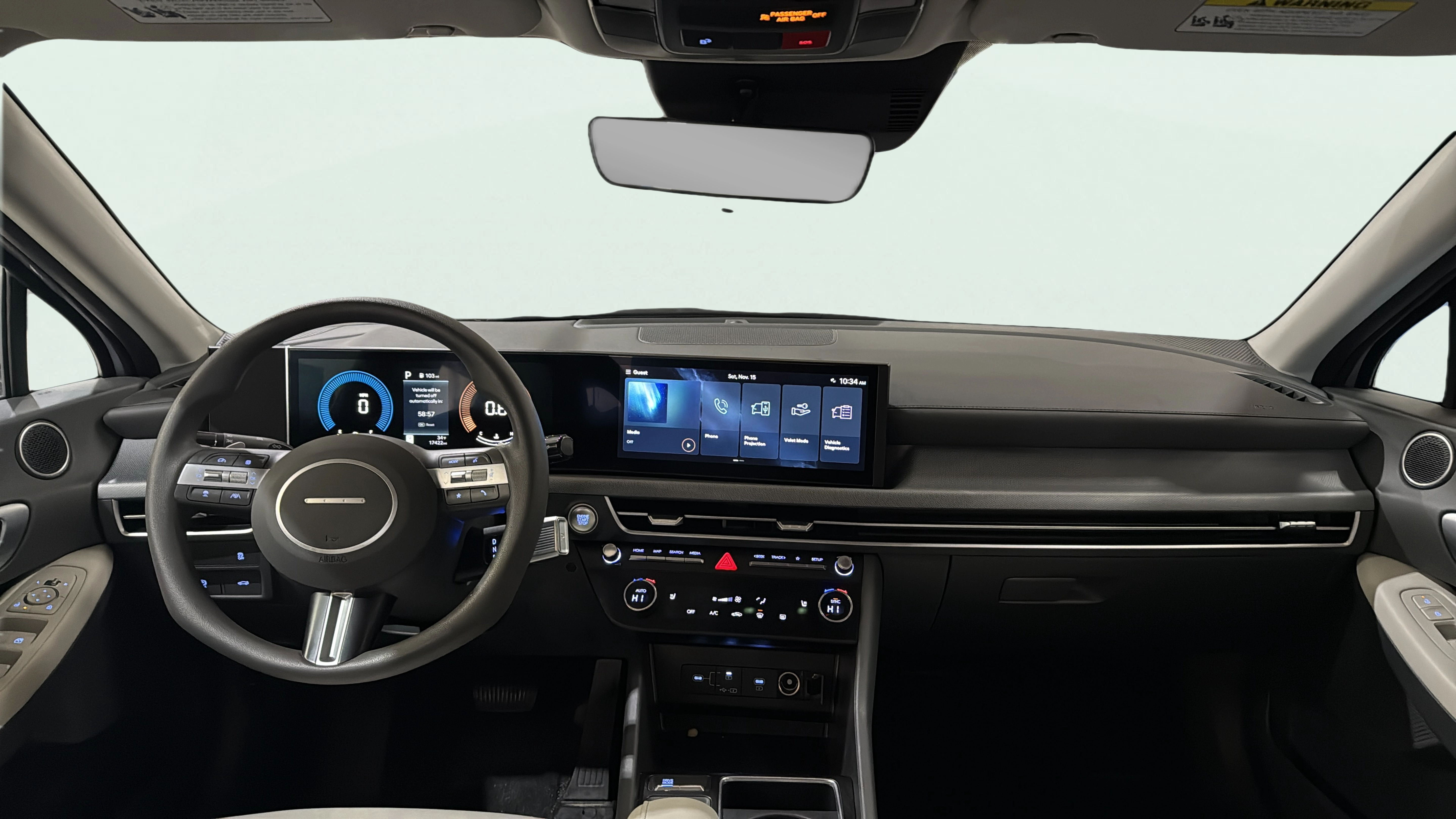 Vehicle interior 360 preview