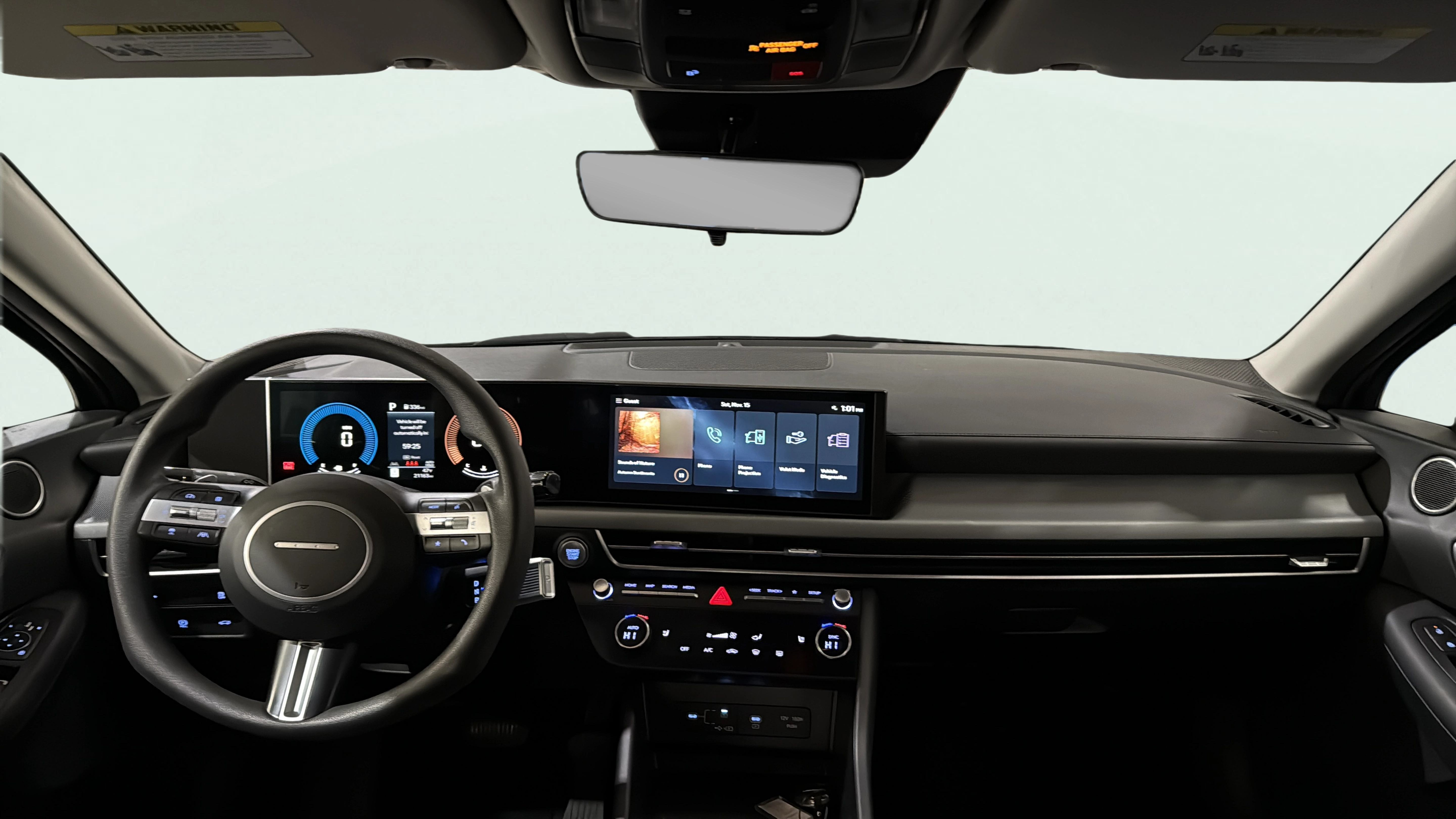 Vehicle interior 360 preview