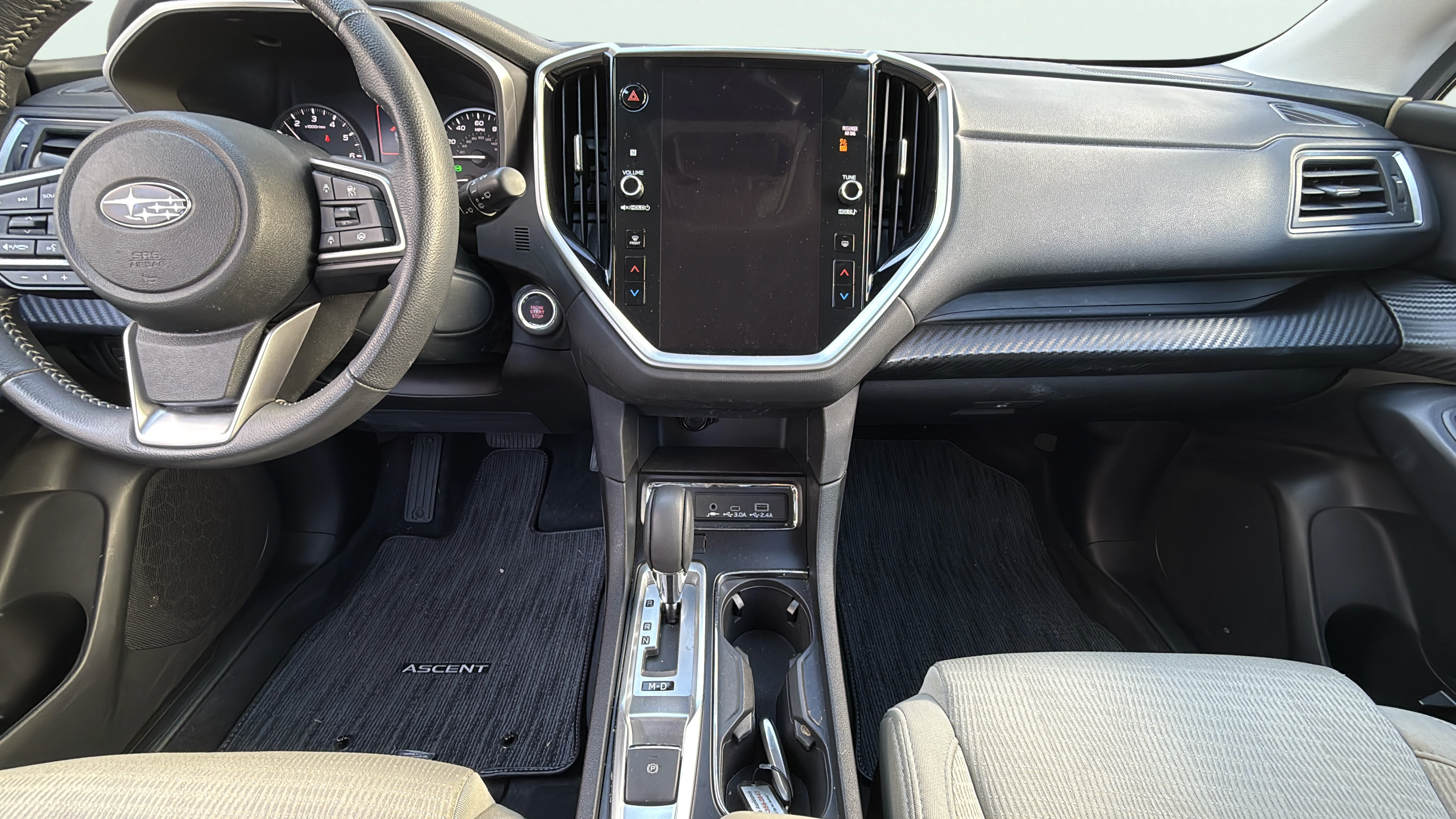 Vehicle interior 360 preview