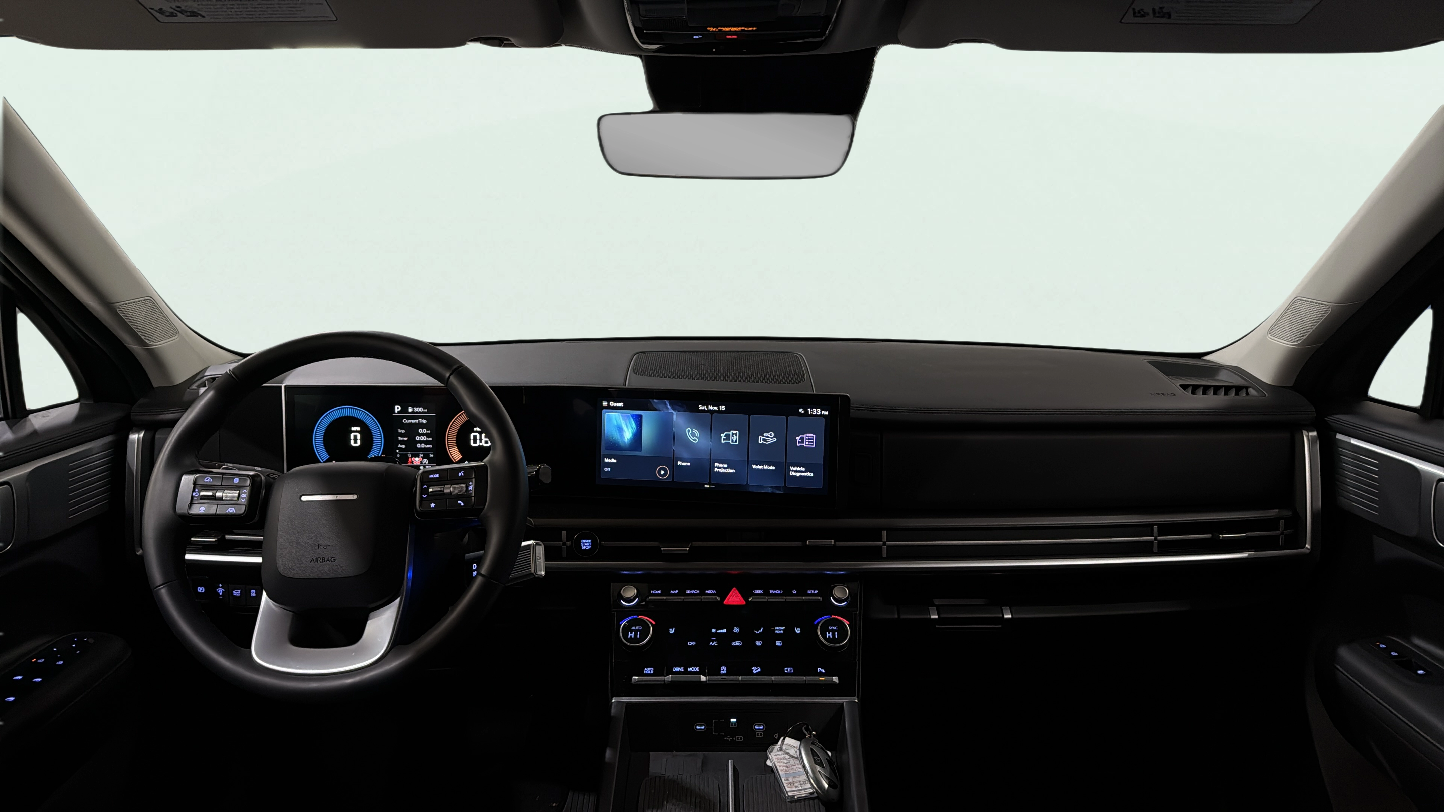 Vehicle interior 360 preview