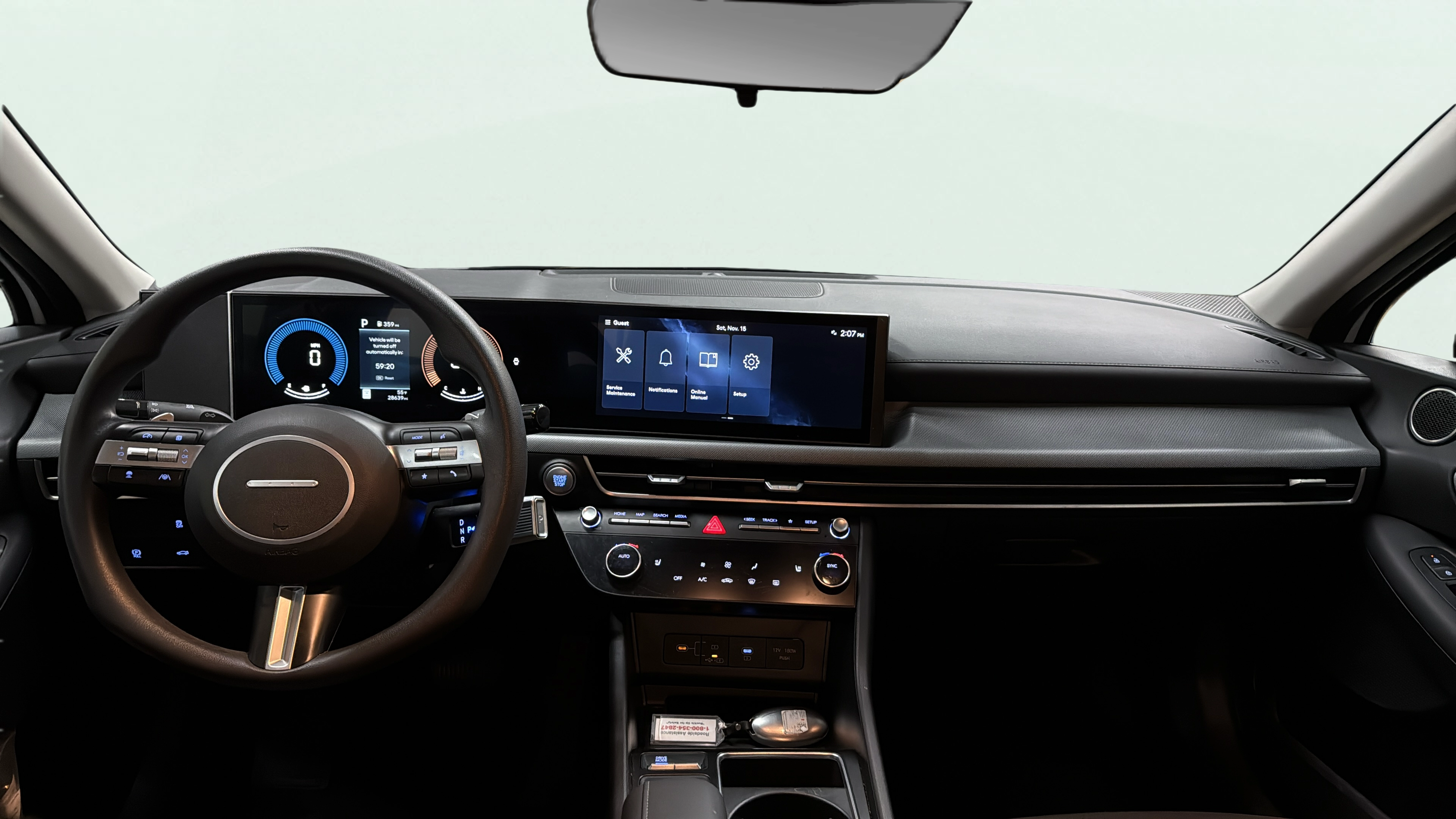 Vehicle interior 360 preview