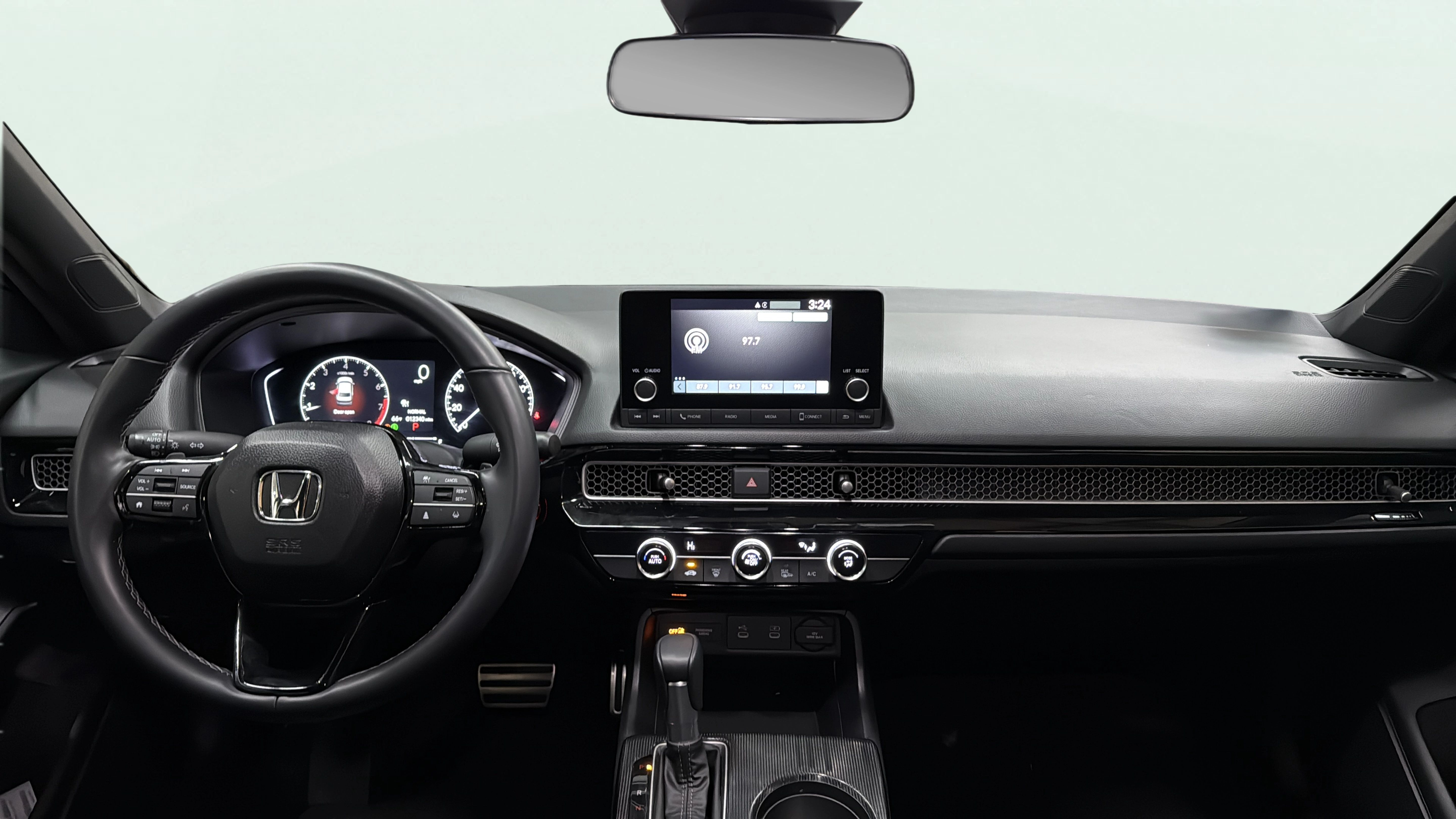 Vehicle interior 360 preview