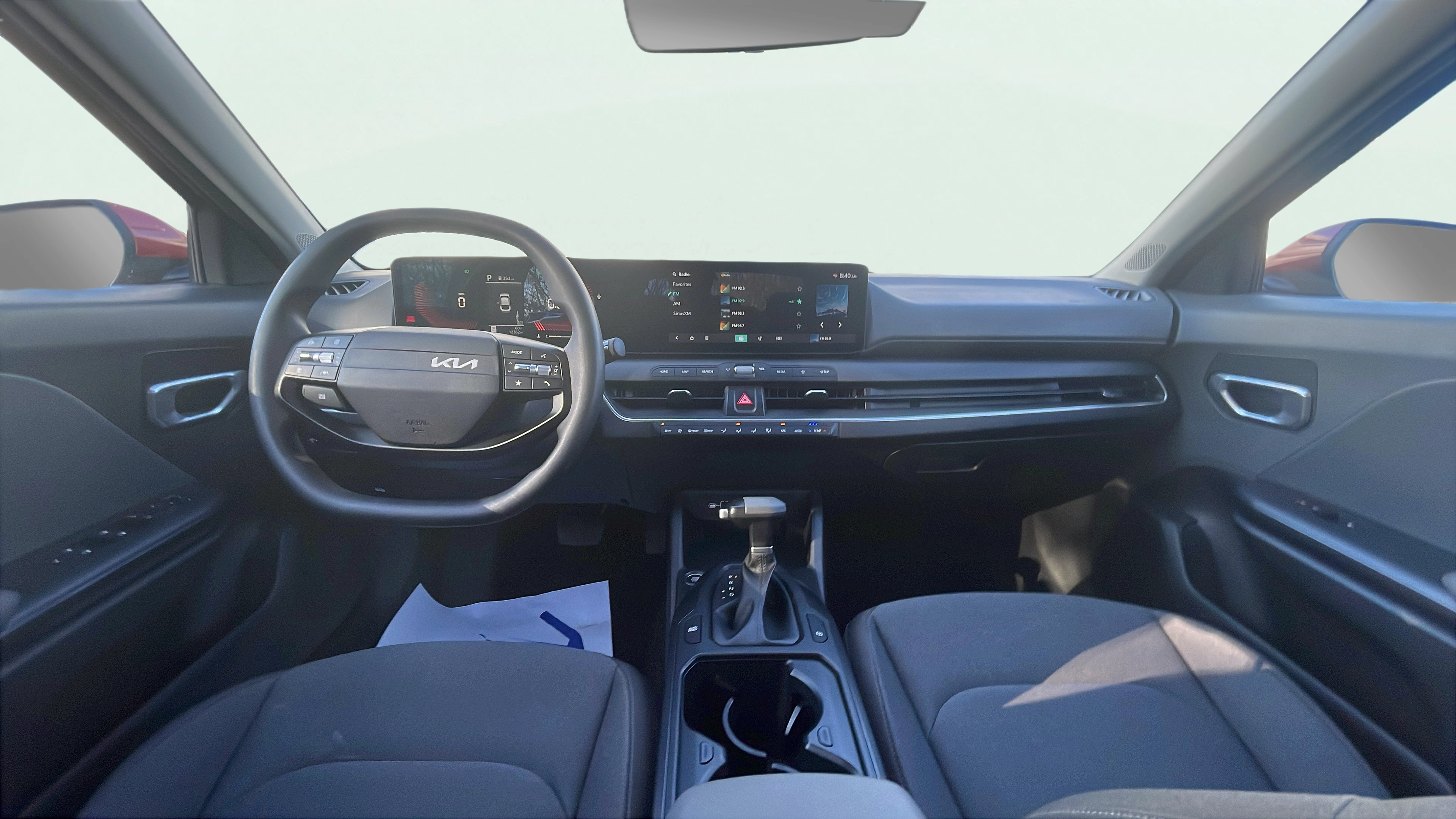 Vehicle interior 360 preview