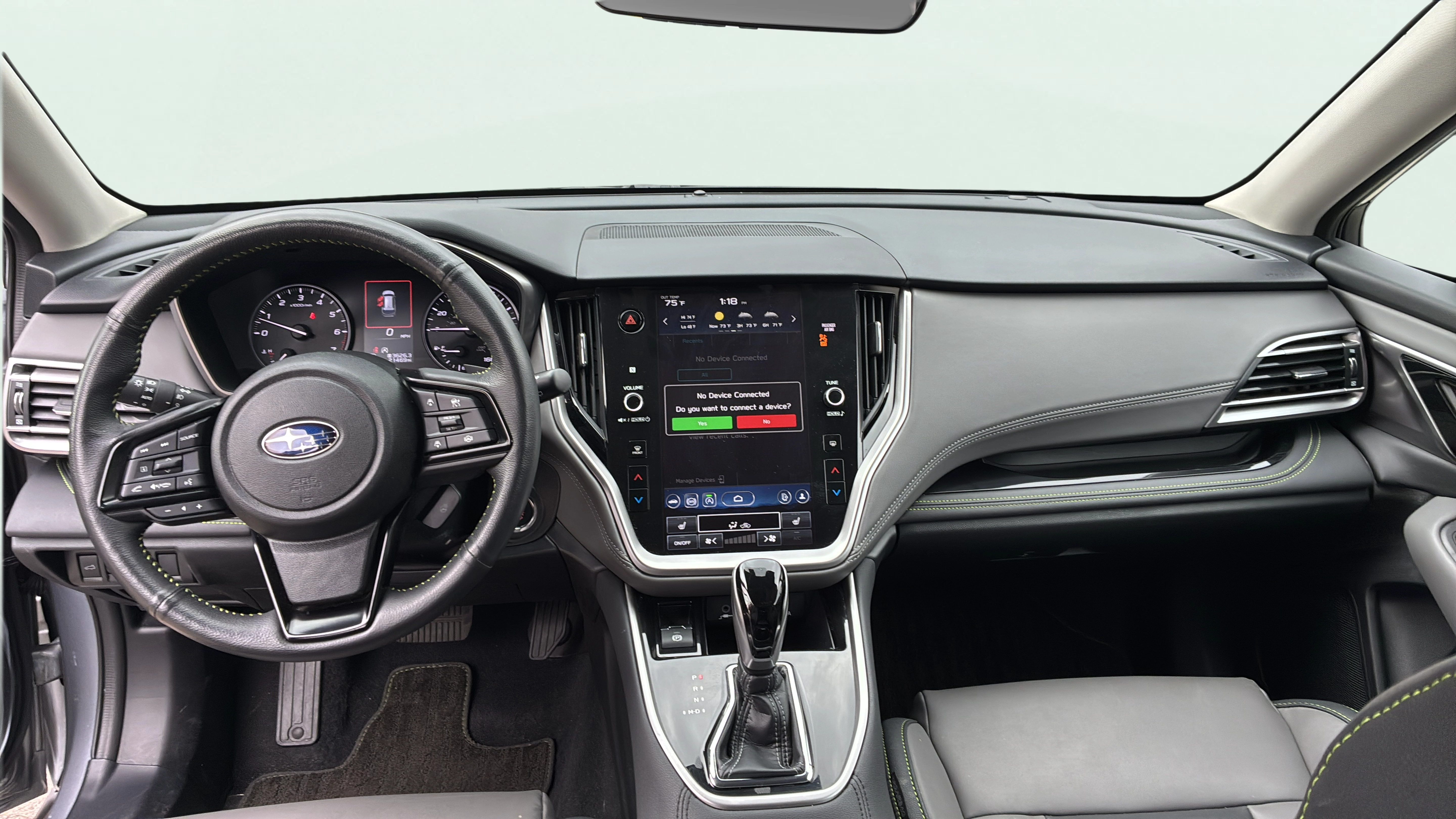 Vehicle interior 360 preview